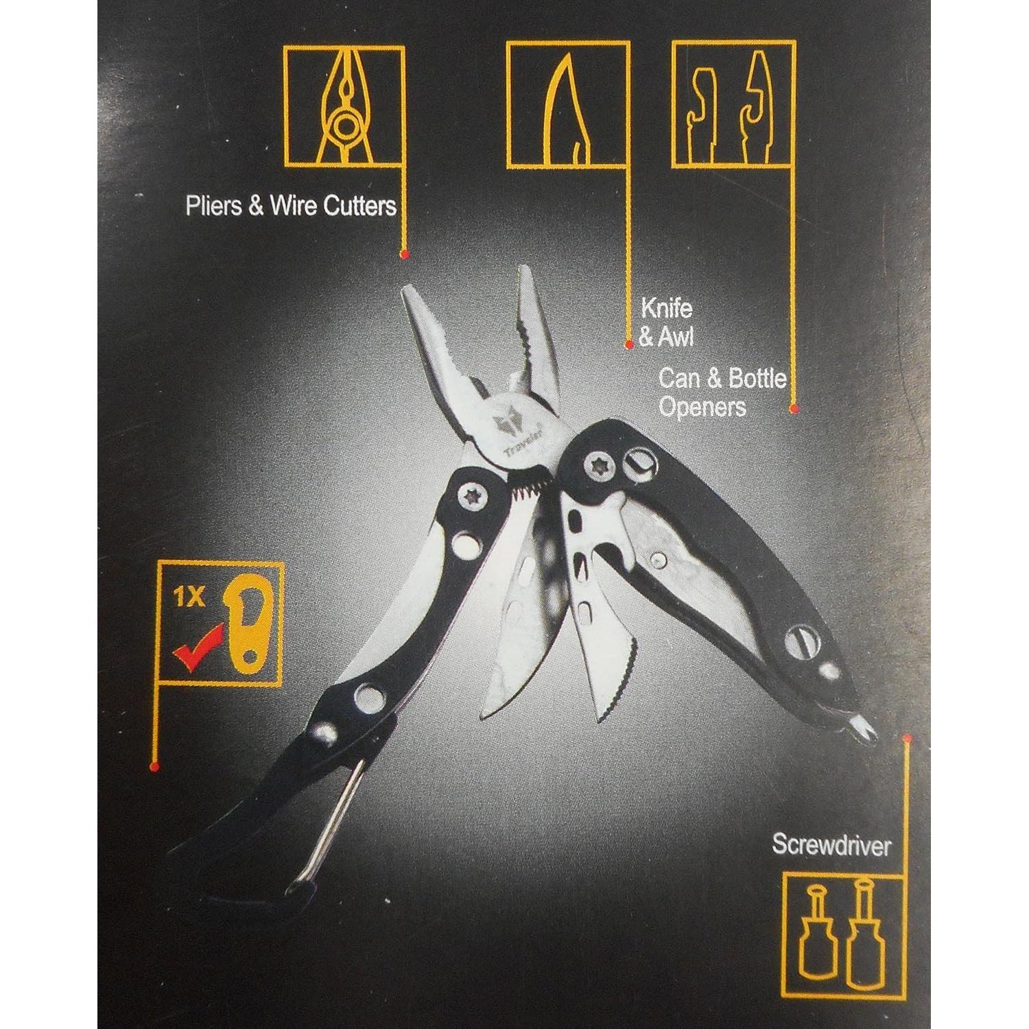 Multiherramienta Mini Eiger MT-821 con estuche impermeable