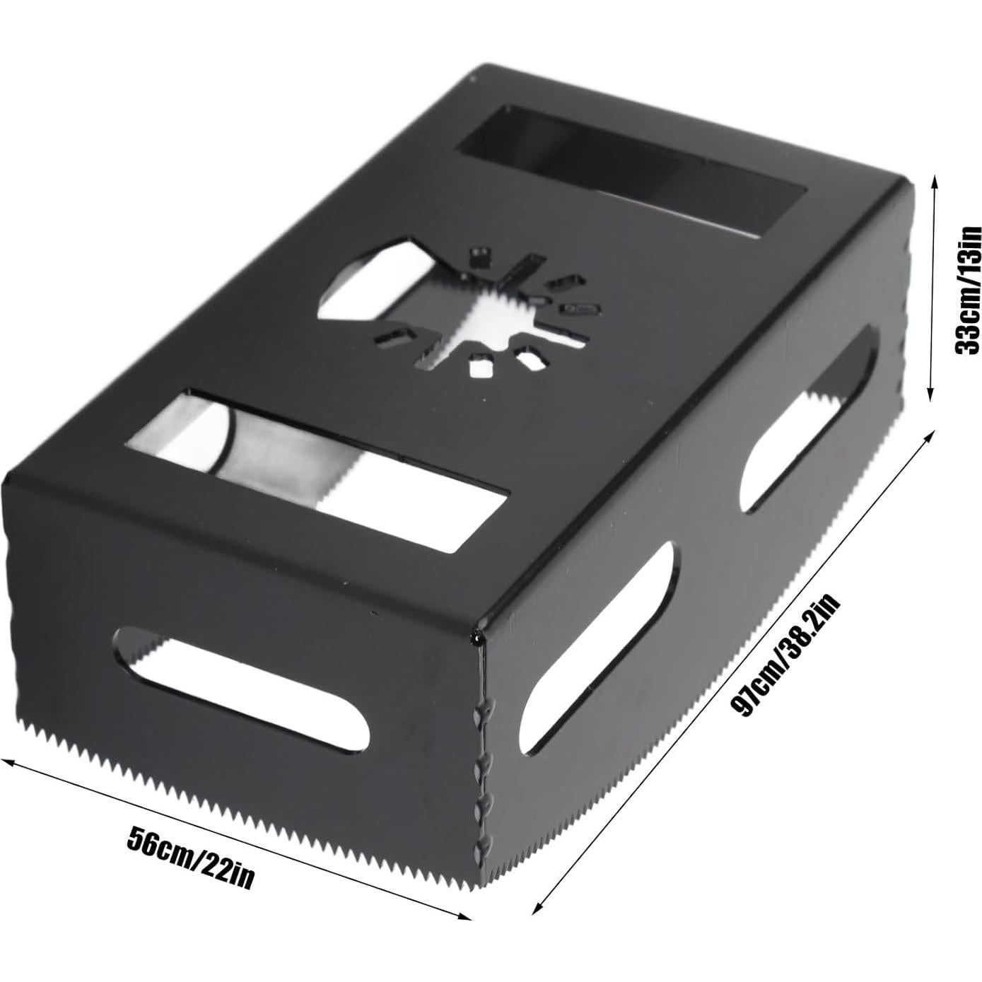 Cortador de Ranura Rectangular Hopoint, Acero Alta Velocidad 97x56mm