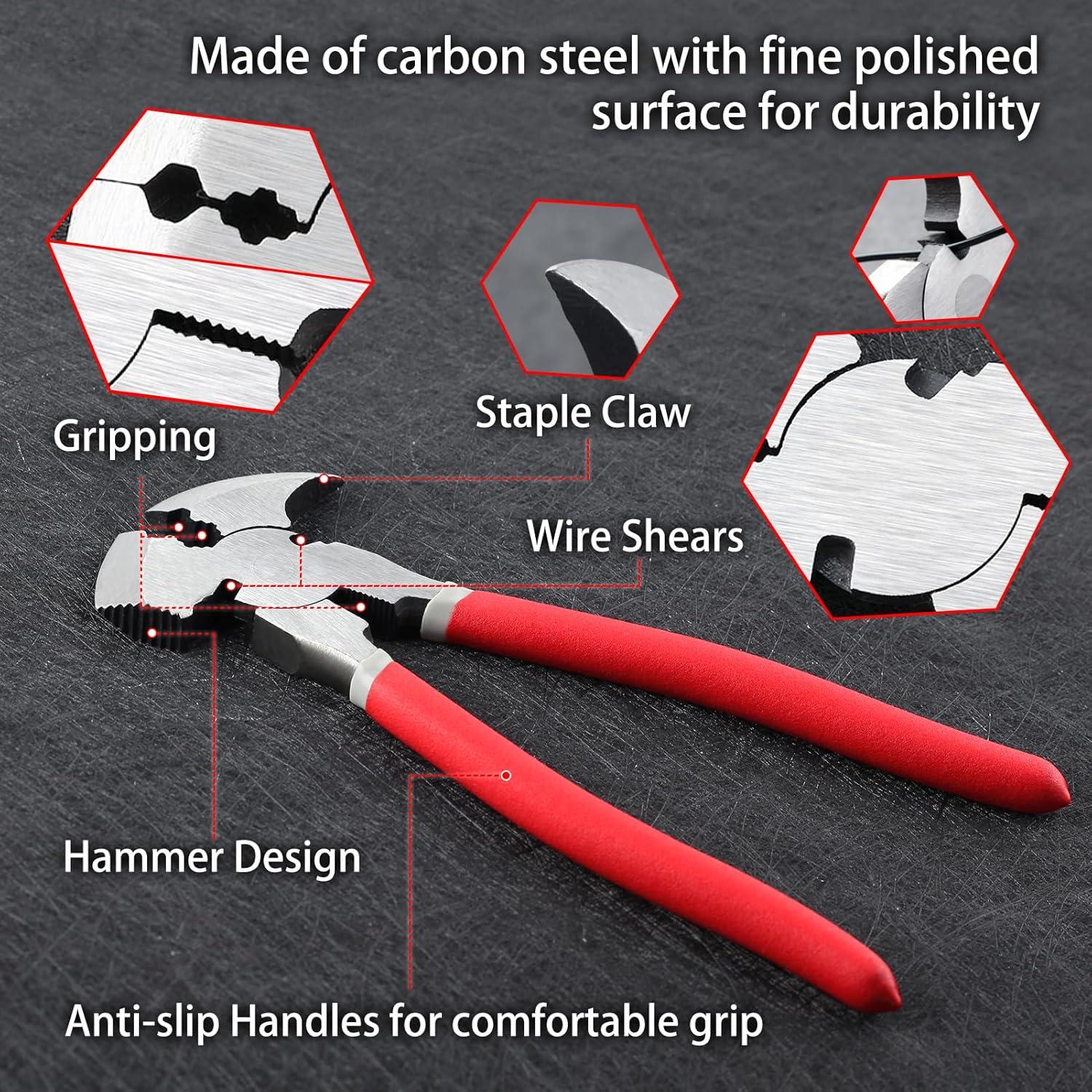 Alicates Multiuso SPEEDWOX 24.1 cm para Cercas - Acero al Carbono