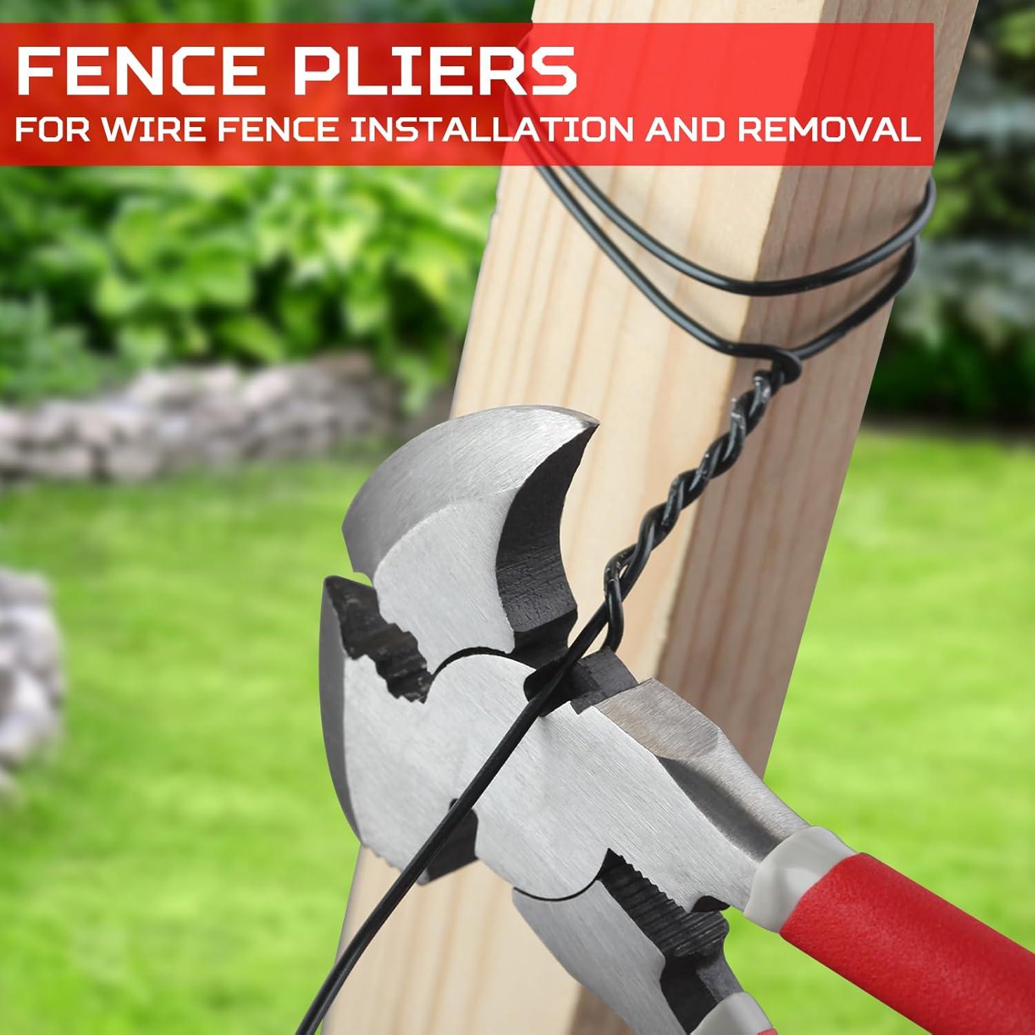 Alicates Multiuso SPEEDWOX 24.1 cm para Cercas - Acero al Carbono