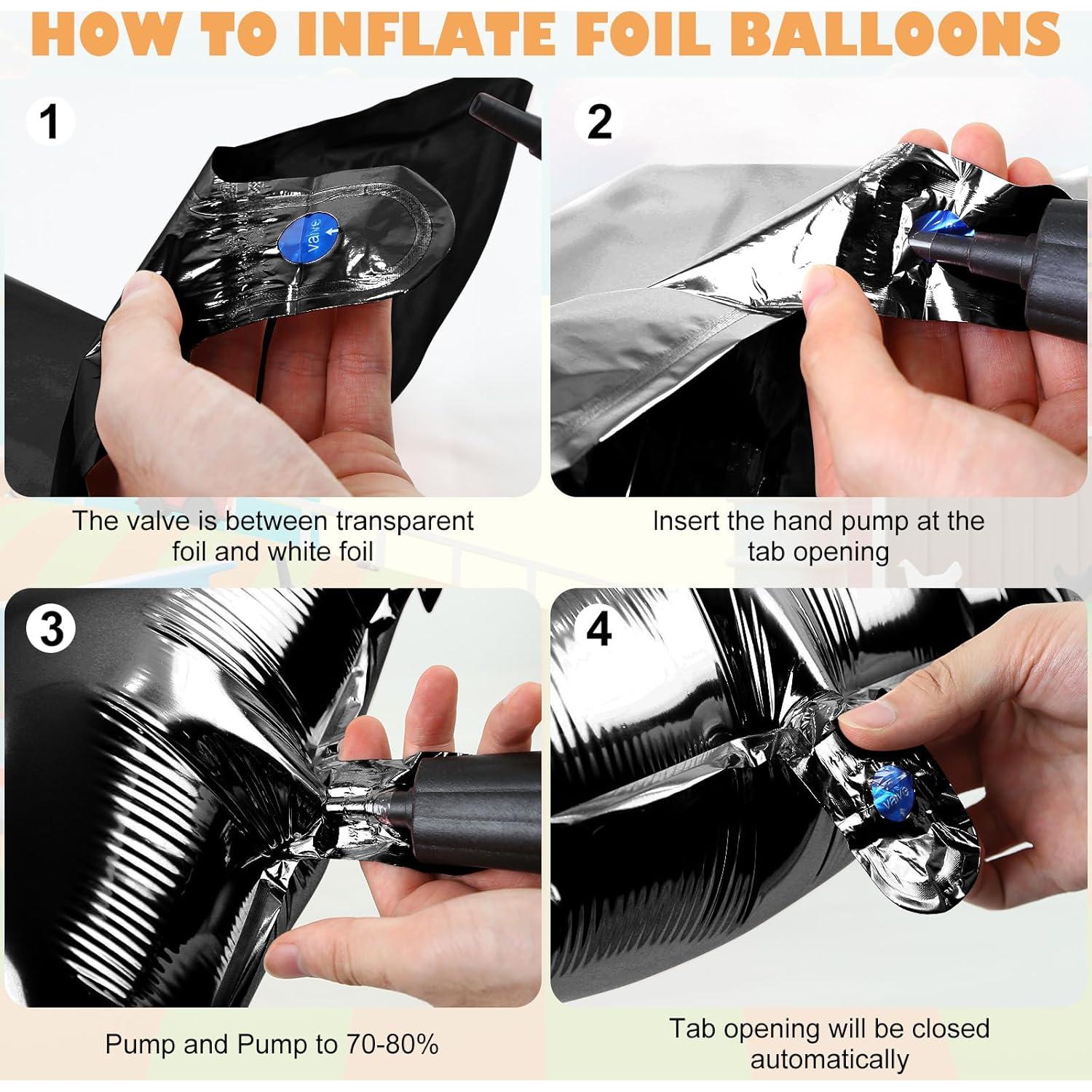 6 Globos de Pollo Caminando para Fiesta de Cumpleaños