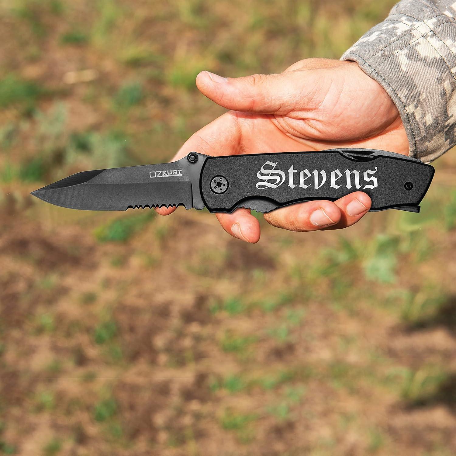 Cuchillo Multiherramienta Personalizado Be Burgundy 9 en 1