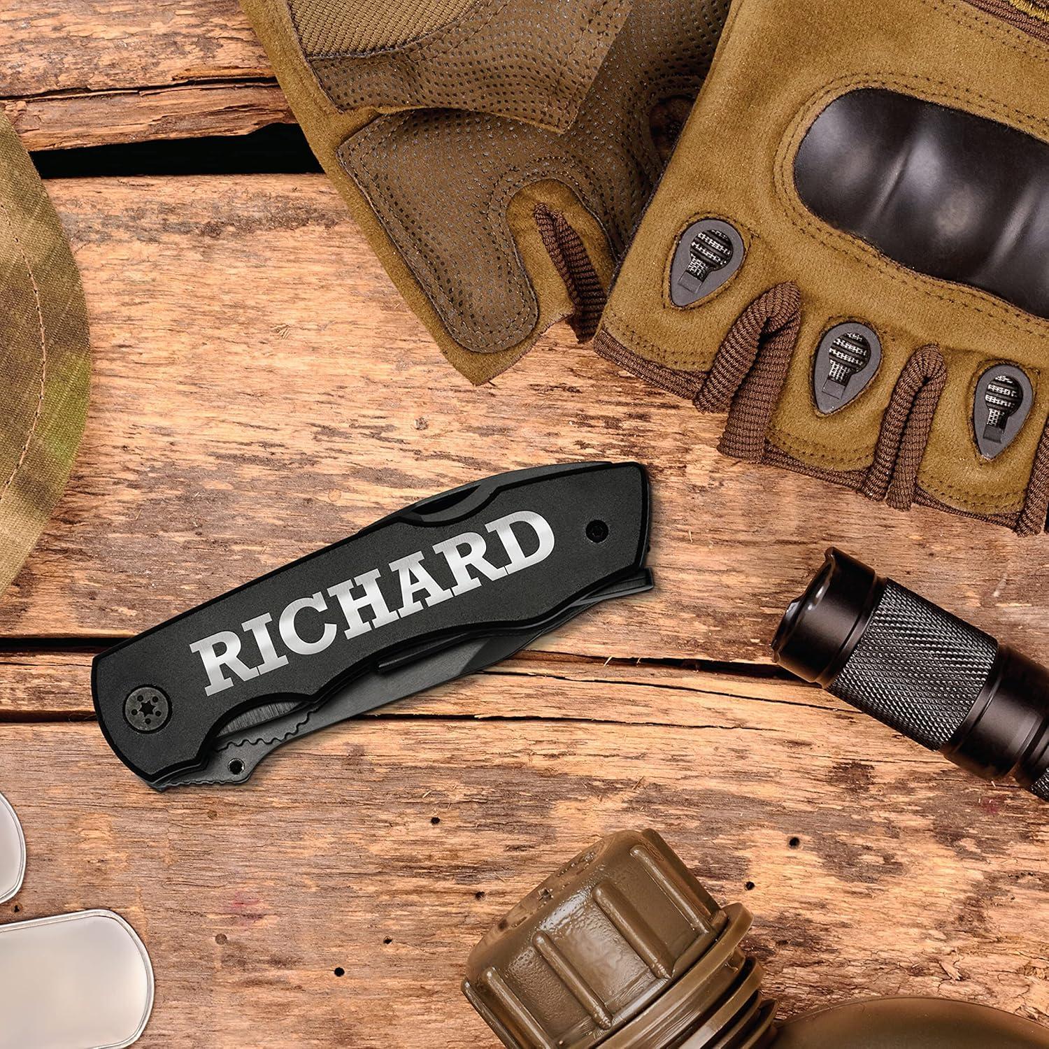 Cuchillo Multiherramienta Personalizado Be Burgundy 9 en 1