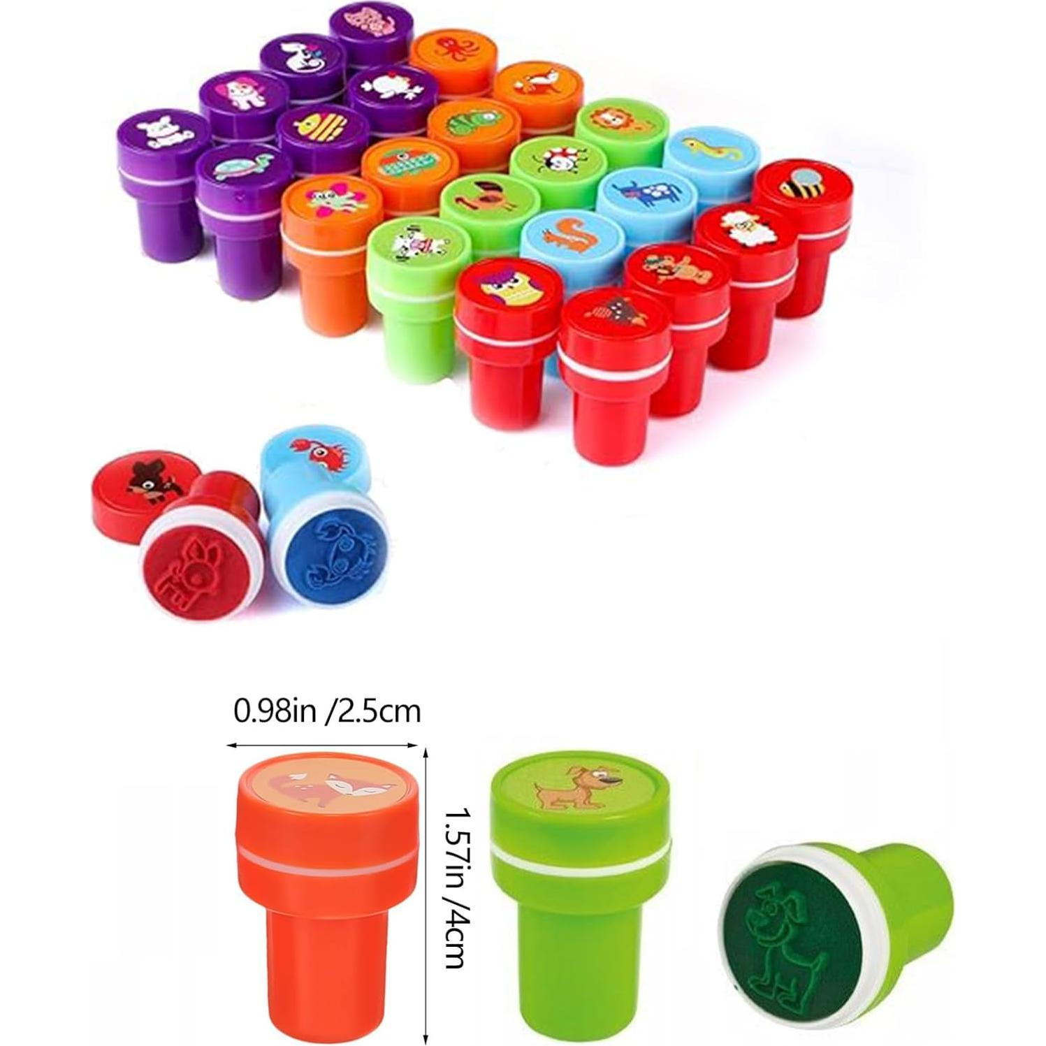 26 Sellos de Animales para Niños Kizcmvre - Manualidades