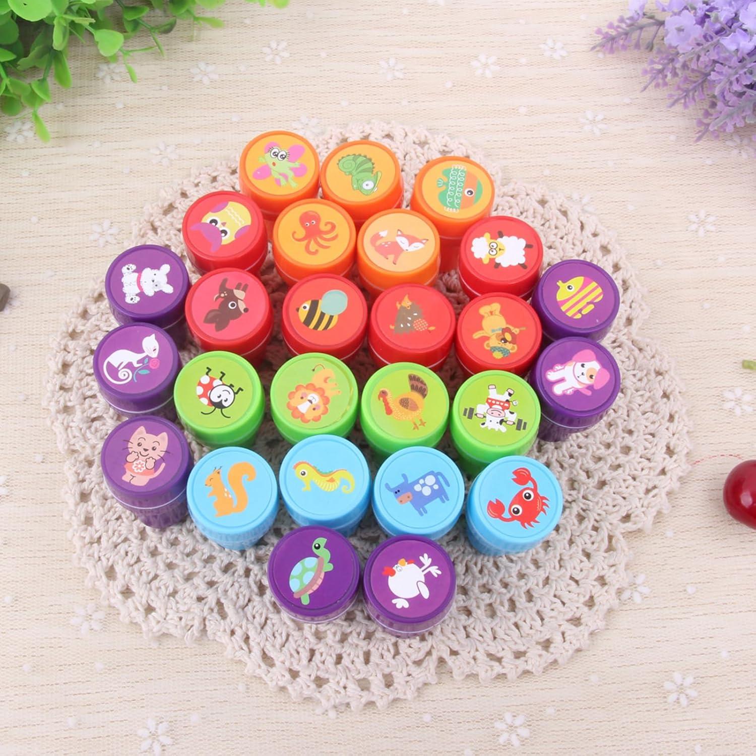 26 Sellos de Animales para Niños Kizcmvre - Manualidades