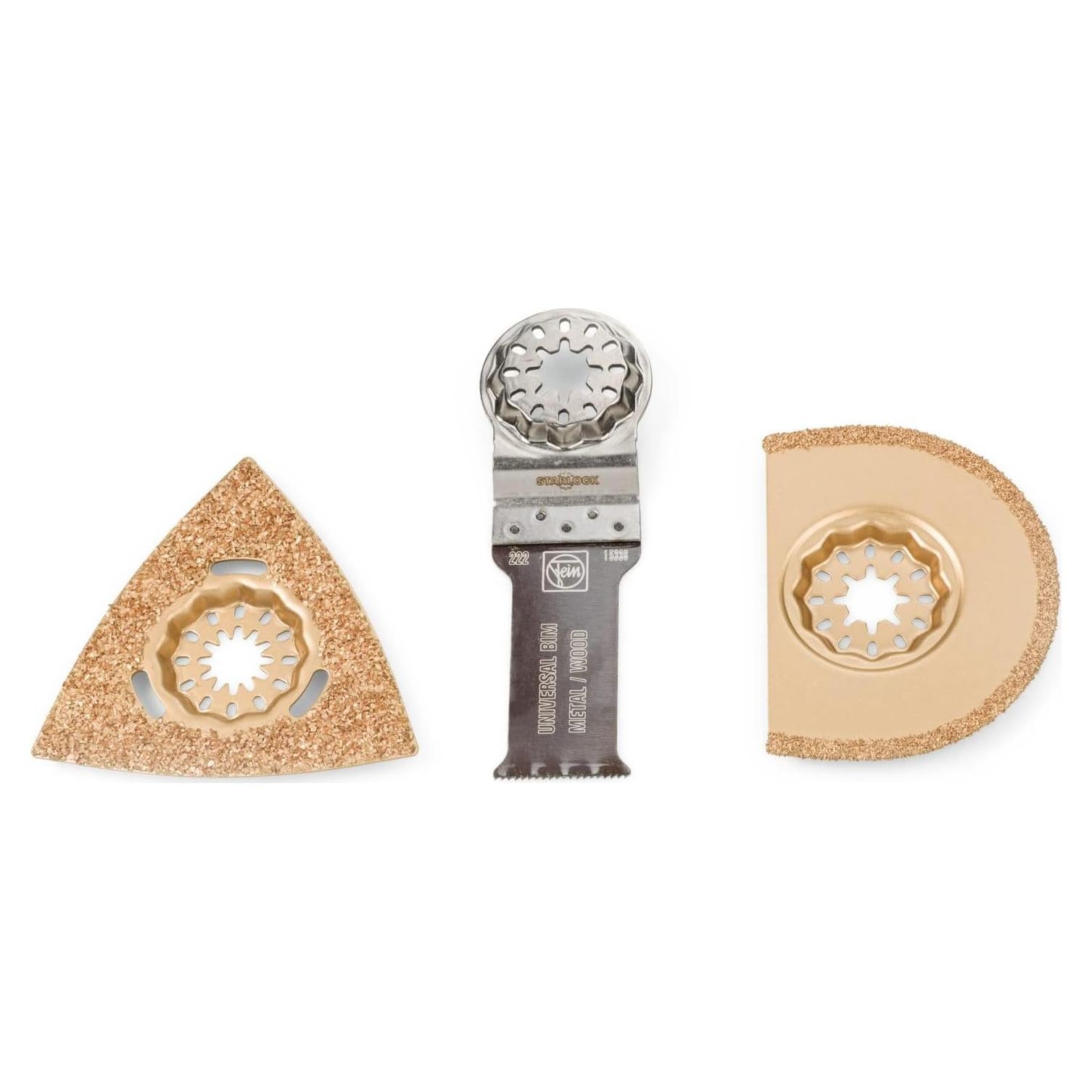 Conjunto de Trabajo para Azulejos Fein Starlock - 3 Piezas
