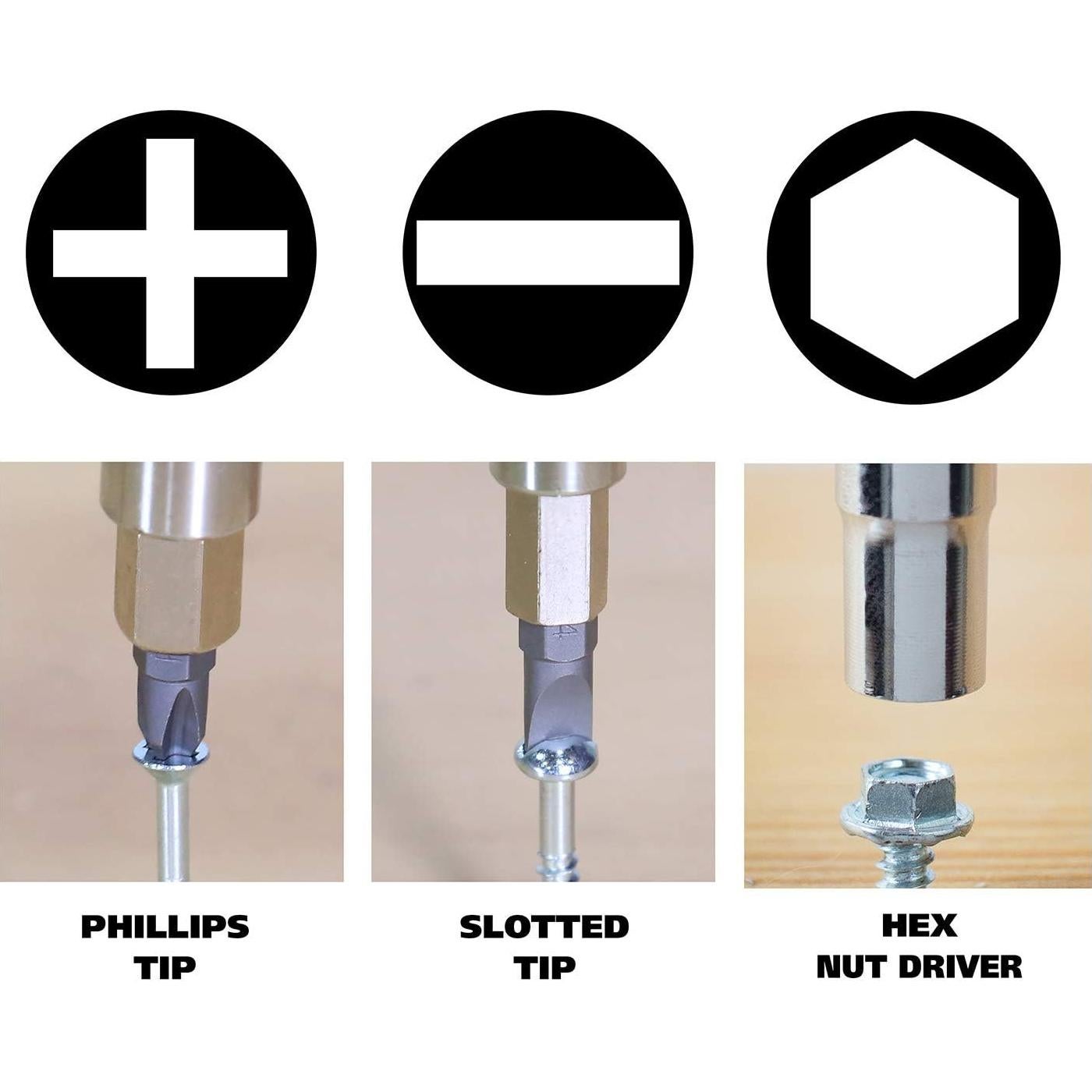 Destornillador Multi Herramienta 6-en-1 GreatNeck SD4BC