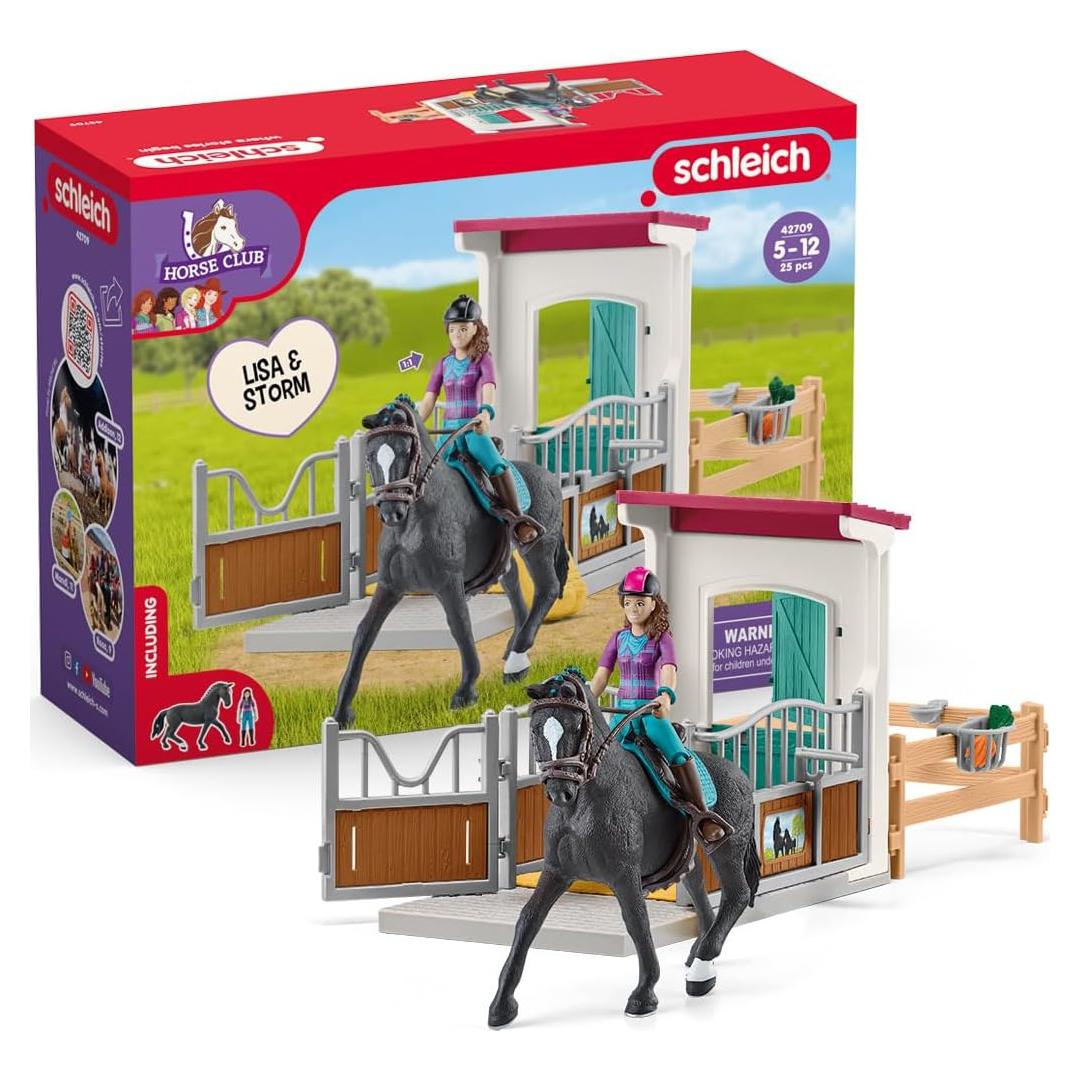 Schleich Club de Caballos - 25 Piezas Lisa y Storm