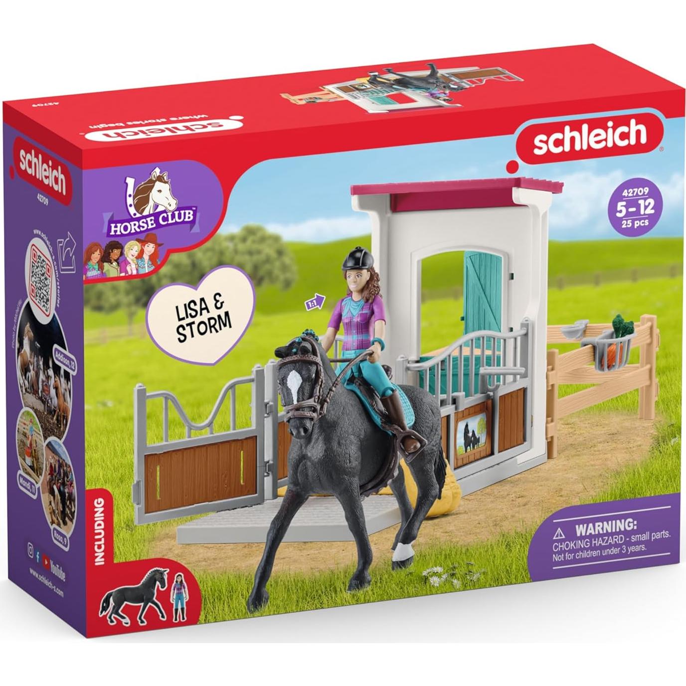 Schleich Club de Caballos - 25 Piezas Lisa y Storm