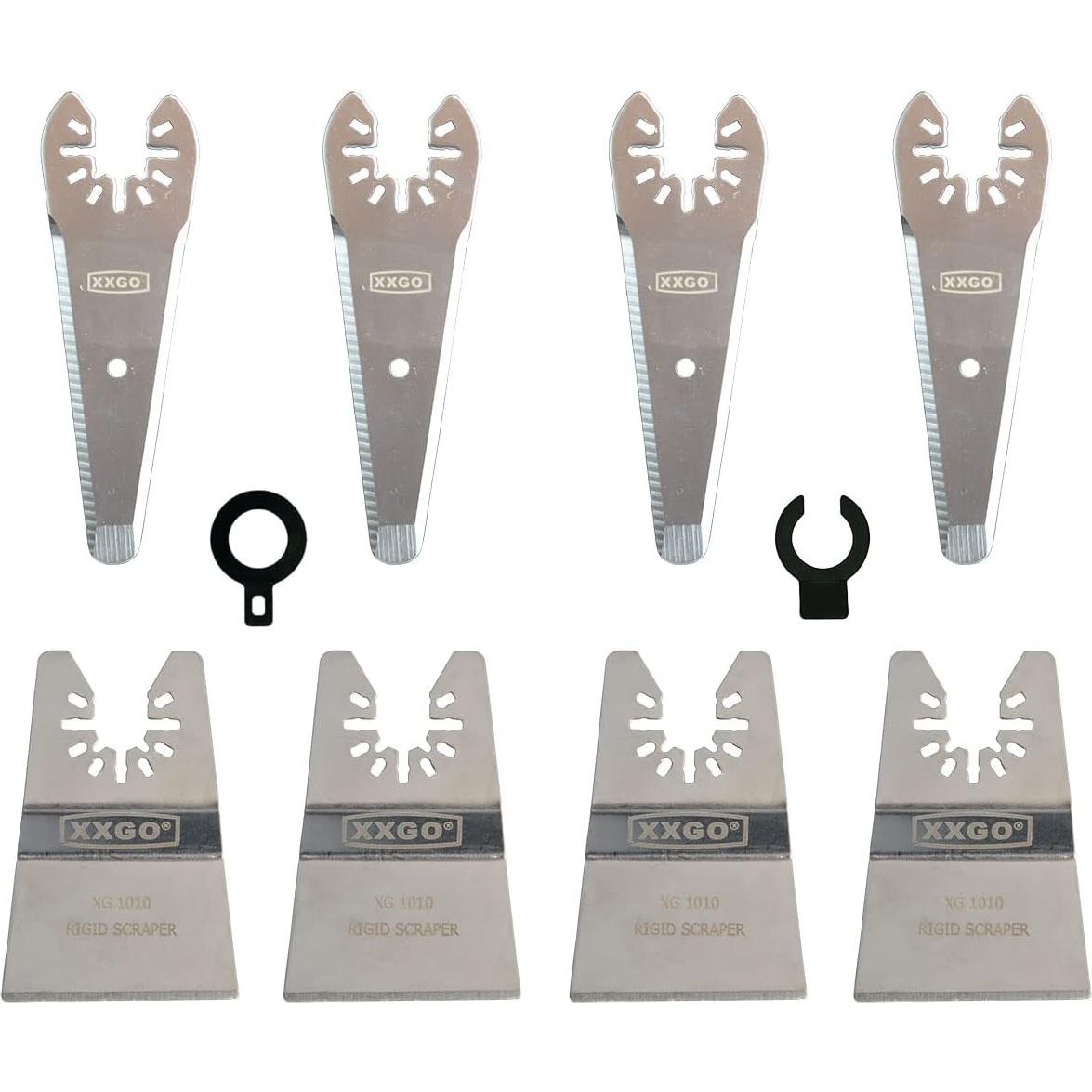 Juego de 18 Cuchillas de Corte y Raspado XXGO - Acero Inoxidable