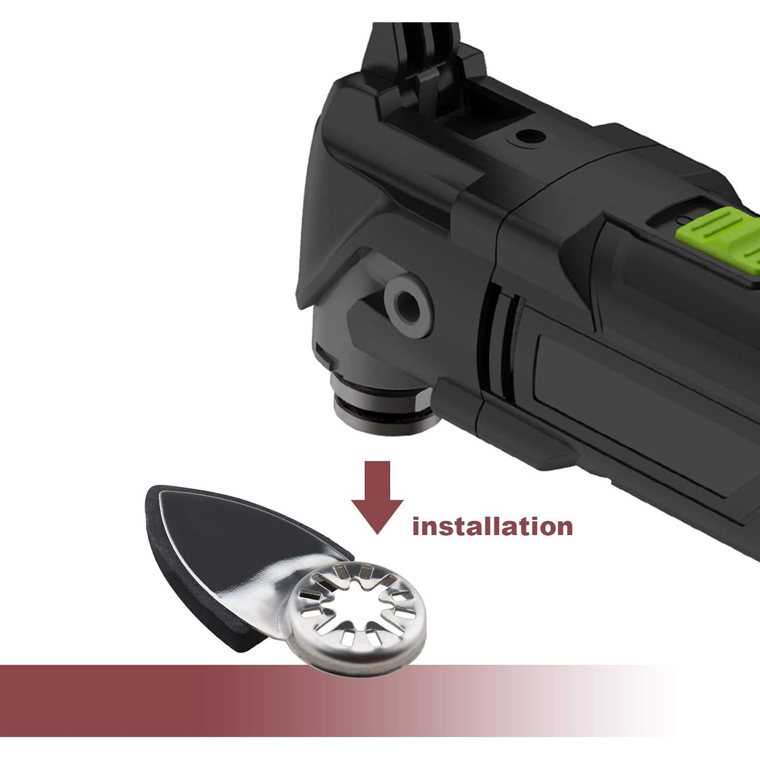 Kit de Lijado de Dedo 52 Piezas Micro Traders - Almohadillas y Papeles