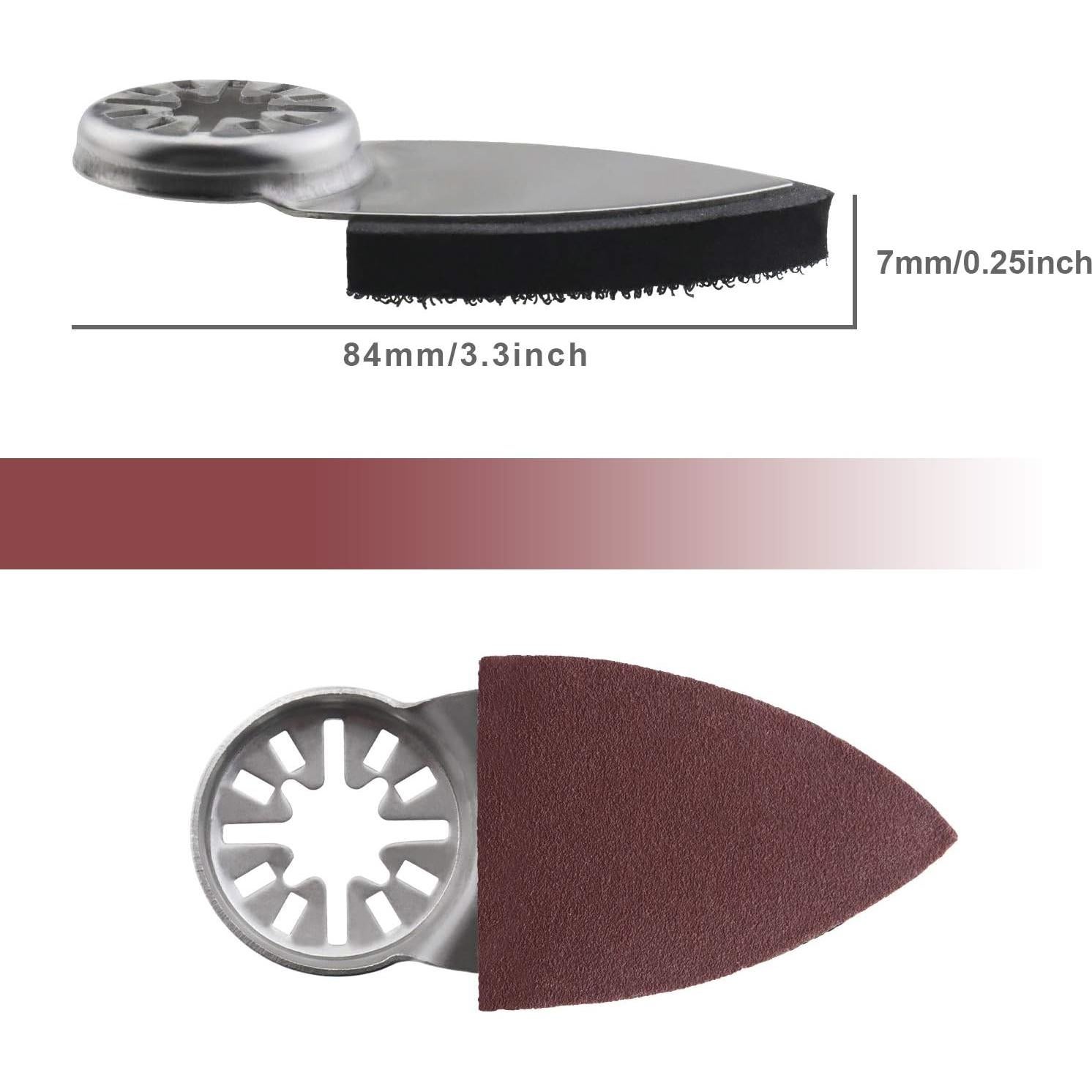 Kit de Lijado de Dedo 52 Piezas Micro Traders - Almohadillas y Papeles