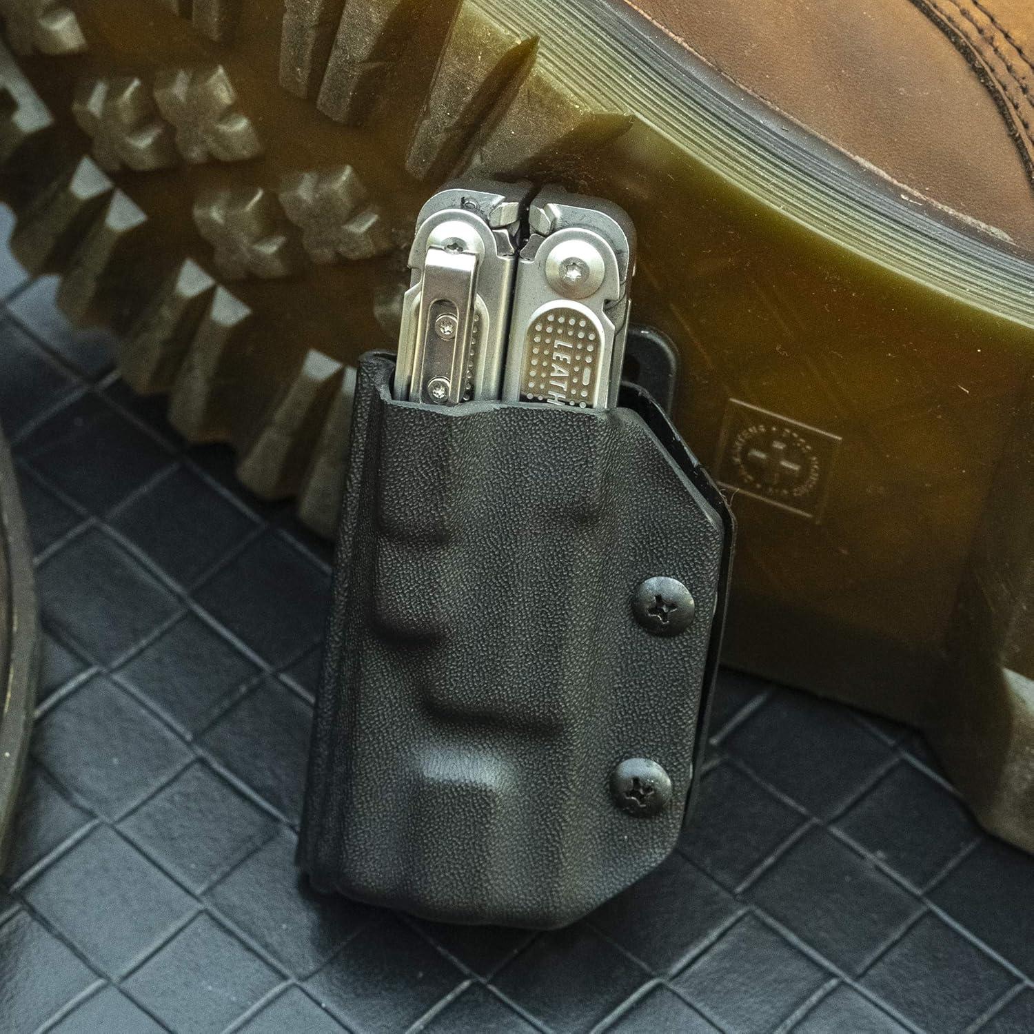 Funda Kydex Clip & Carry para LEATHERMAN Free P2 - Negro