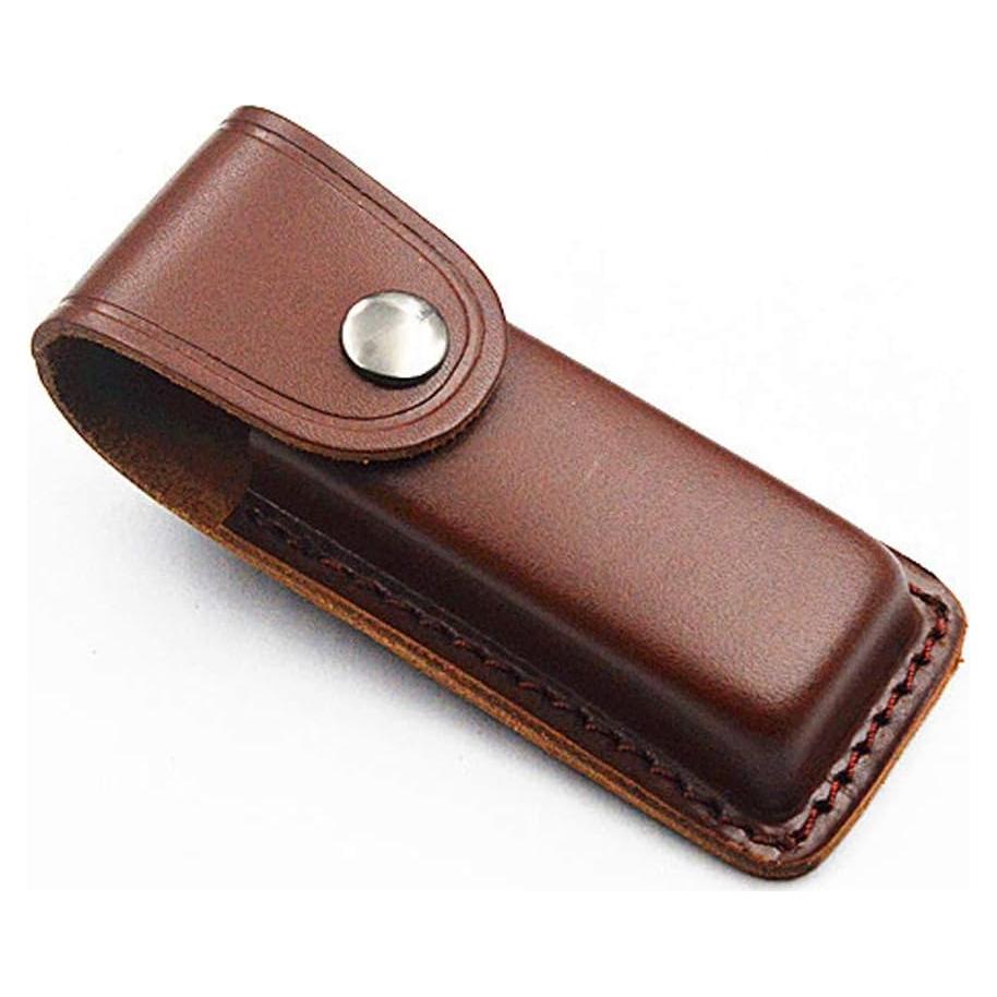 Porta Cuchillo de Caza JAYSSS en Cuero Sintético Marrón