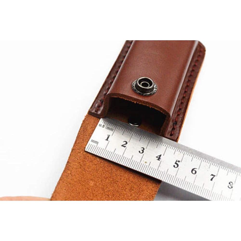 Porta Cuchillo de Caza JAYSSS en Cuero Sintético Marrón