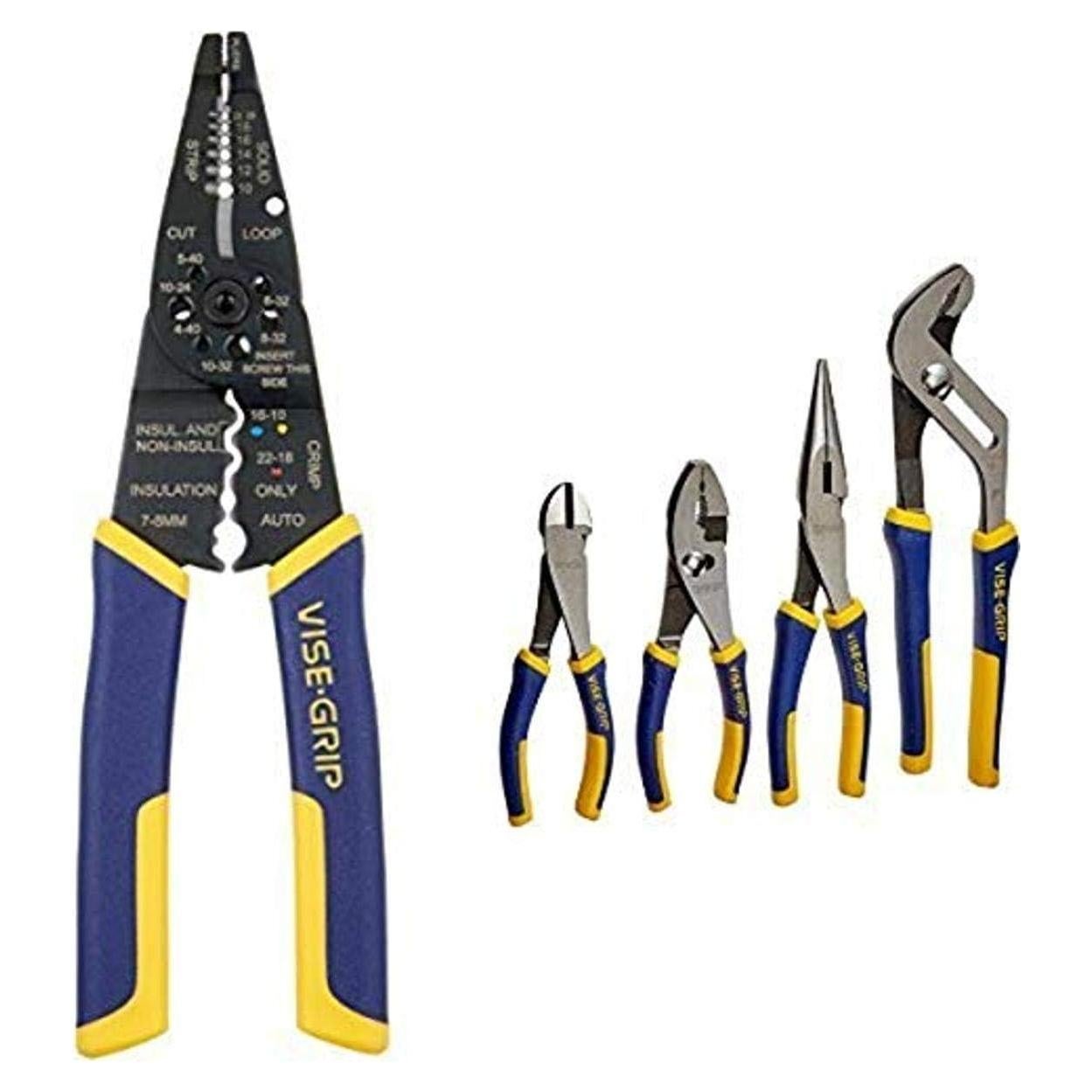 Multi-Herramienta Pelacables Crimpadora Cortadora IRWIN 20.32 cm