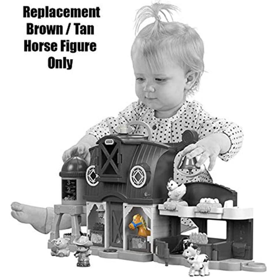 Figura de Caballo Marrón Tan Fisher-Price Little People