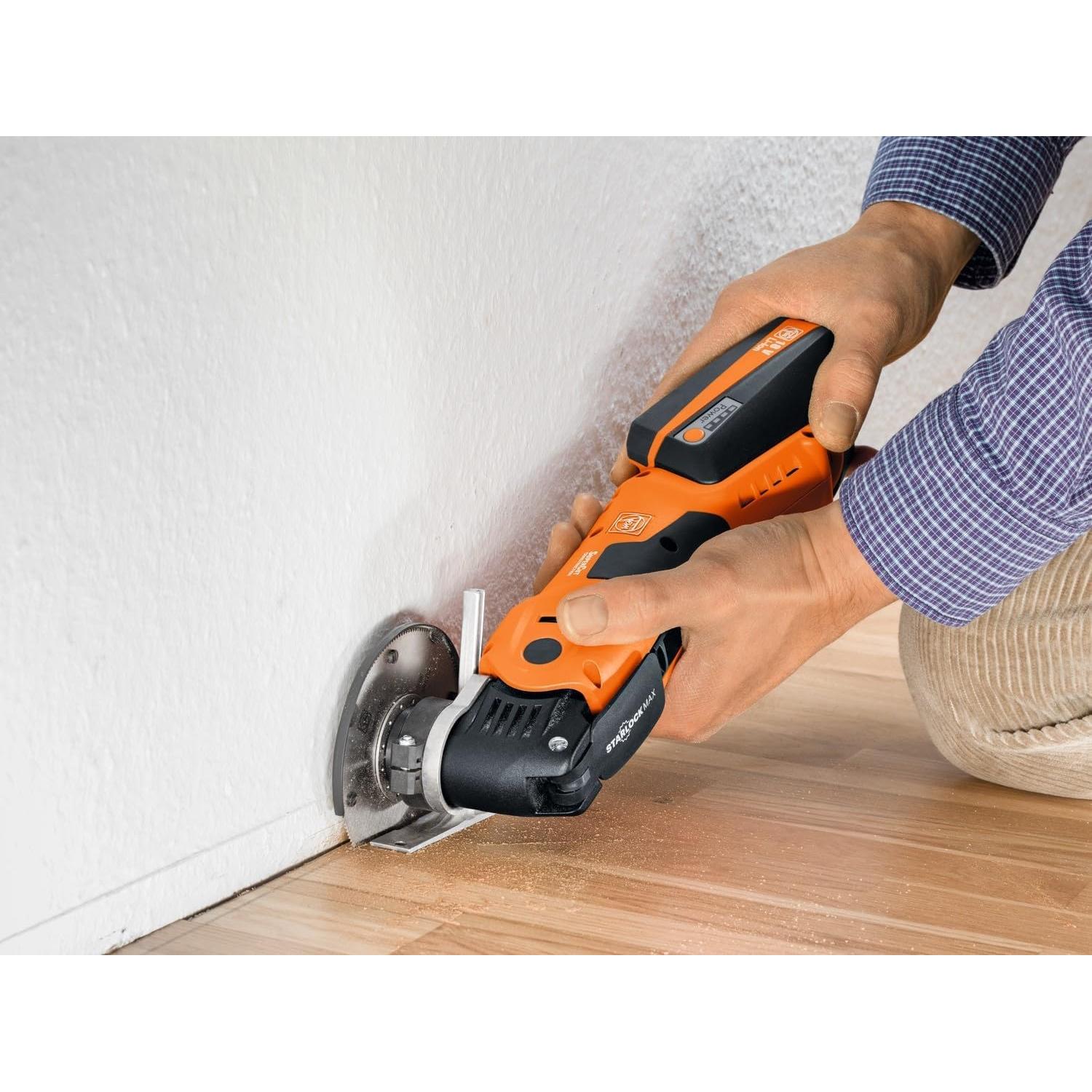 Hoja de sierra Fein Starlock Plus HSS 100 mm para parquet