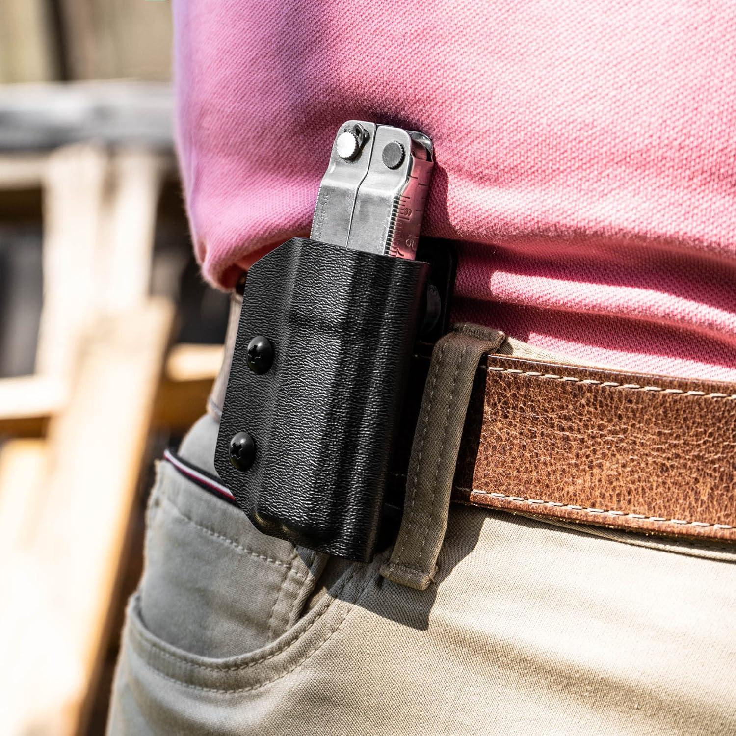 Funda Kydex Clip & Carry para Leatherman PST - Negro