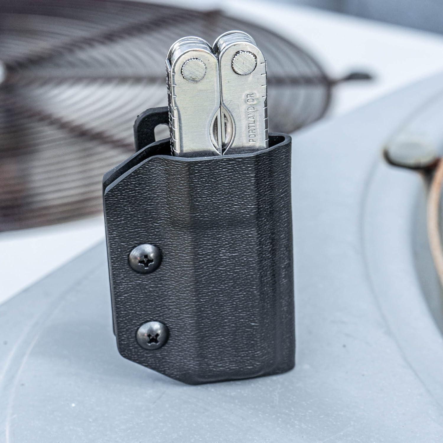 Funda Kydex Clip & Carry para Leatherman PST - Negro