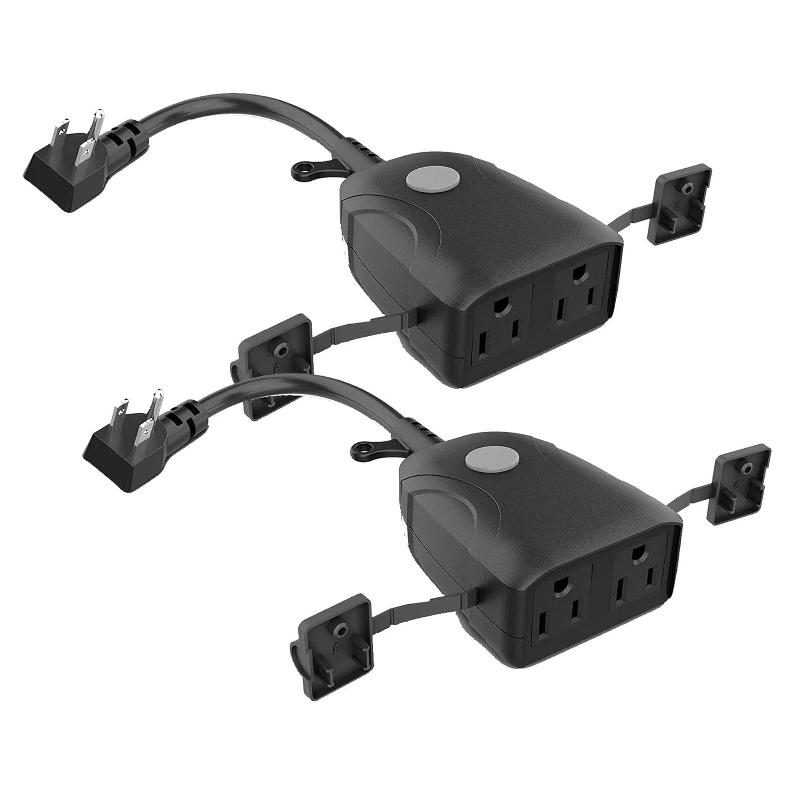 Enchufe Doble Inteligente Feit Electric para Exterior 15A