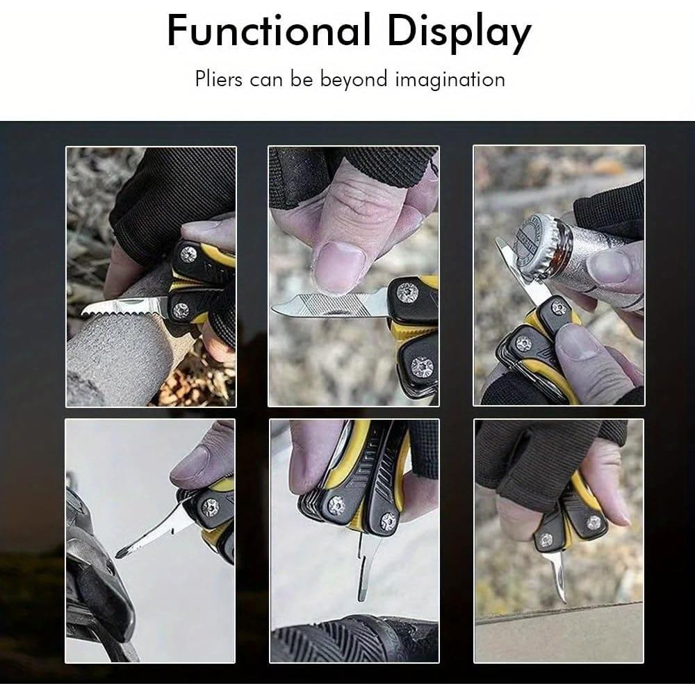 Multiherramienta 14-en-1 LIUZHANGYU con Bloqueo de Seguridad