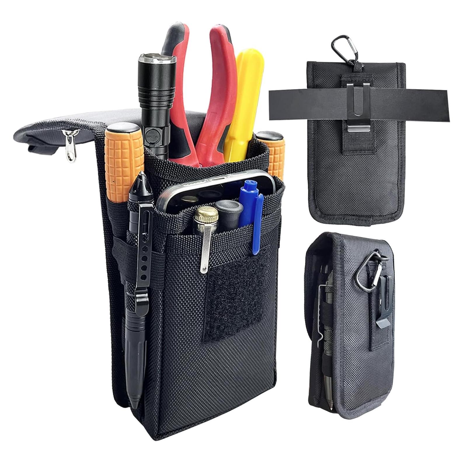 Bolsa de Herramientas de Cintura FAUDRECRO Nylon Resistente