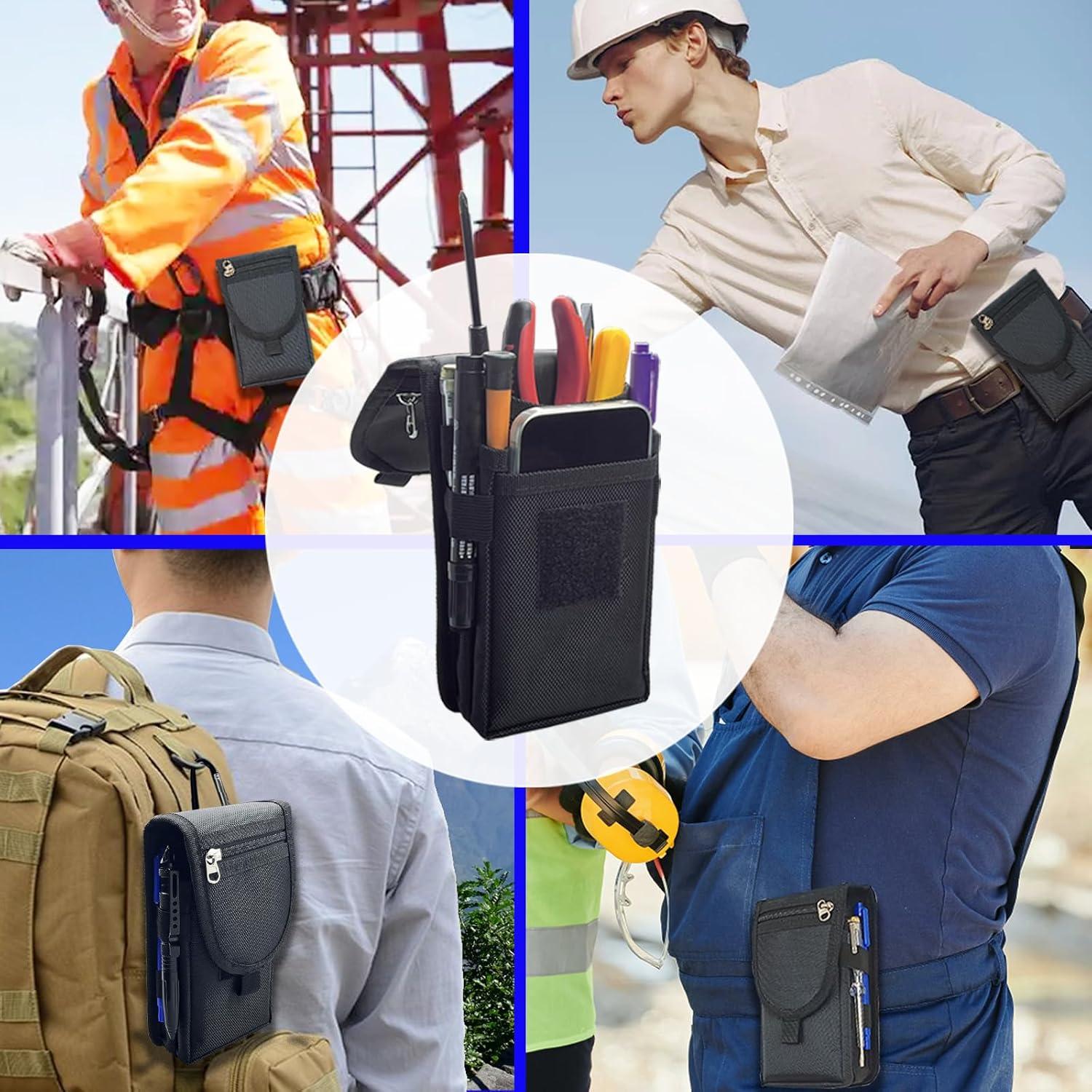 Bolsa de Herramientas de Cintura FAUDRECRO Nylon Resistente