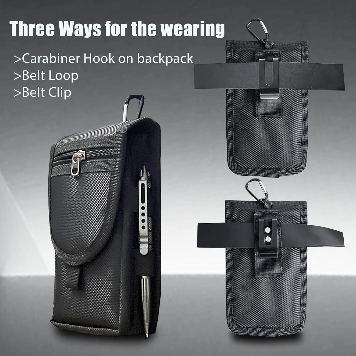 Bolsa de Herramientas de Cintura FAUDRECRO Nylon Resistente