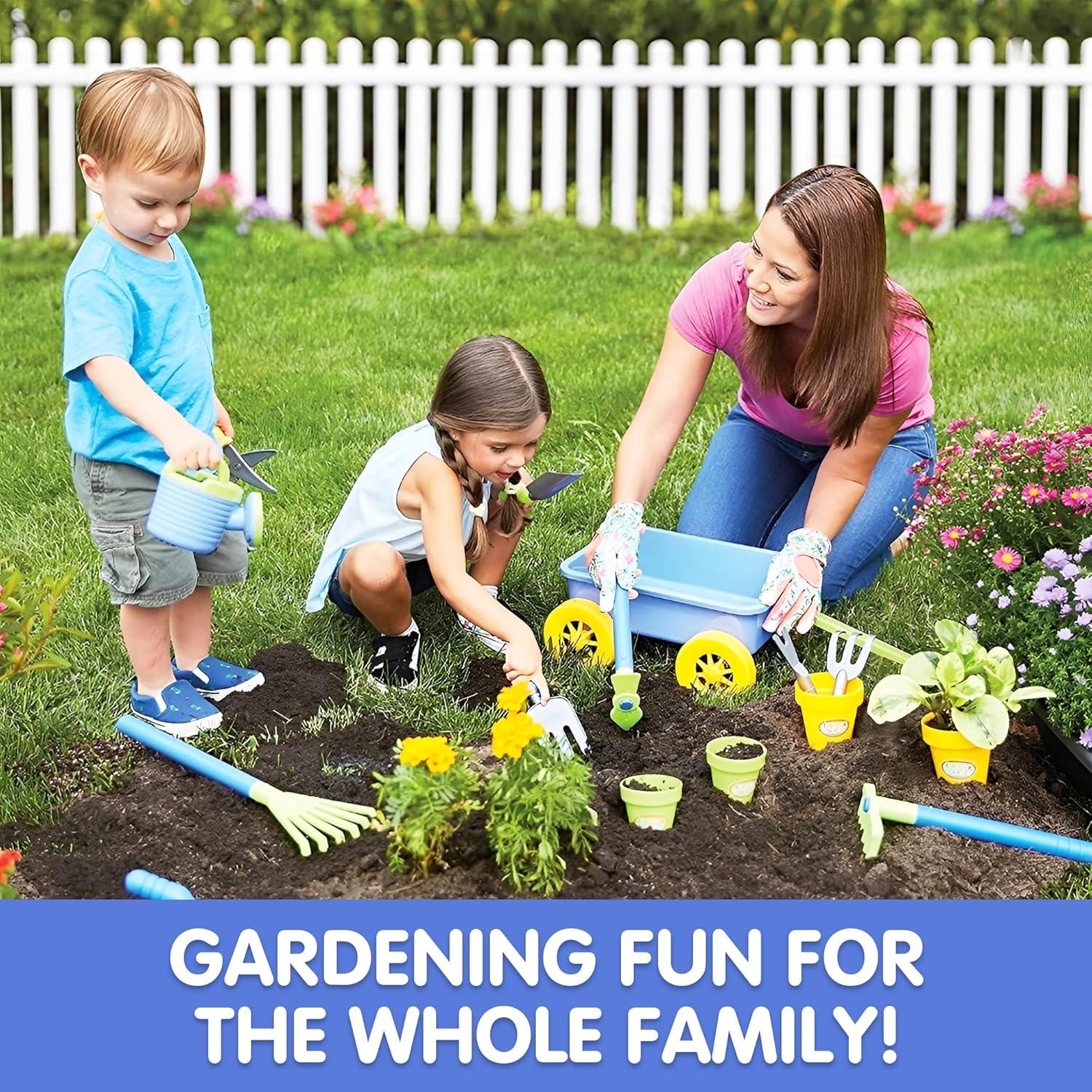 Juego de Jardinería Liberty Imports para Niños 16 Piezas