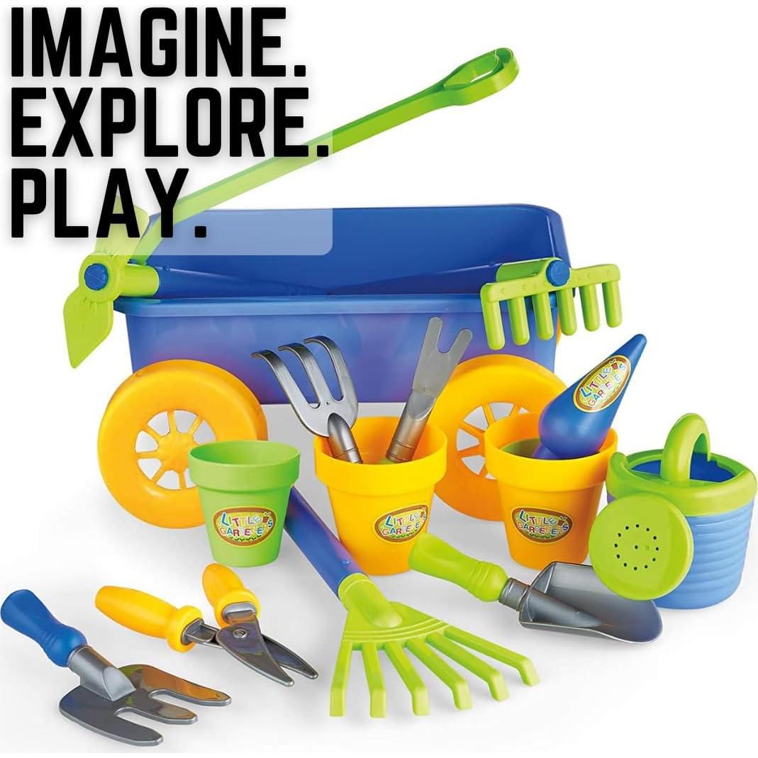 Juego de Jardinería Liberty Imports para Niños 16 Piezas