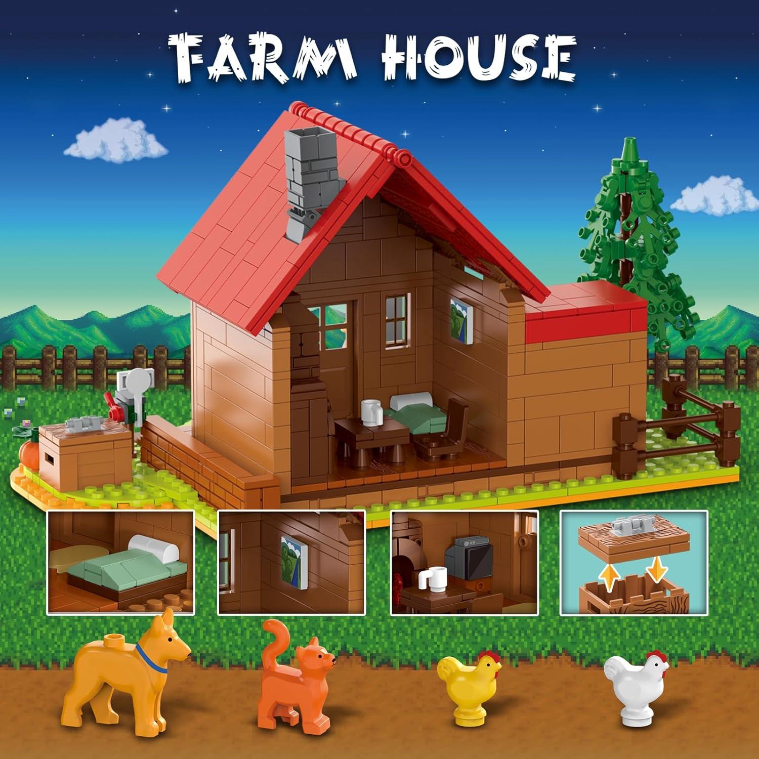 Kit de Construcción Granja Stardew CHUANGPIN 845 Piezas