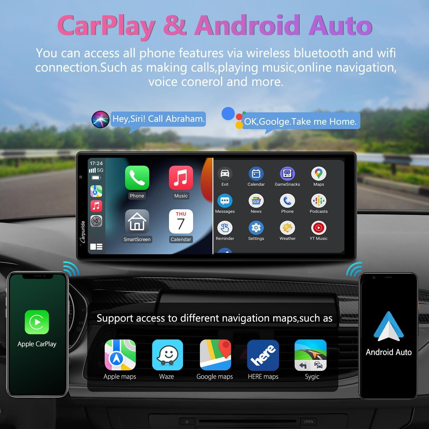 Reproductor Carpuride W903 9.3" Carplay y Android Auto