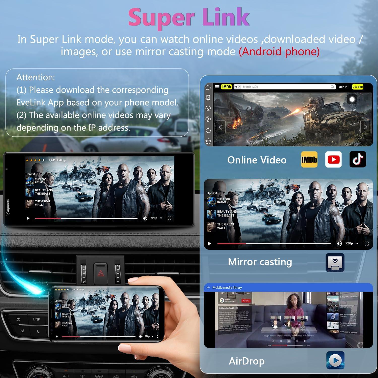 Reproductor Carpuride W903 9.3" Carplay y Android Auto