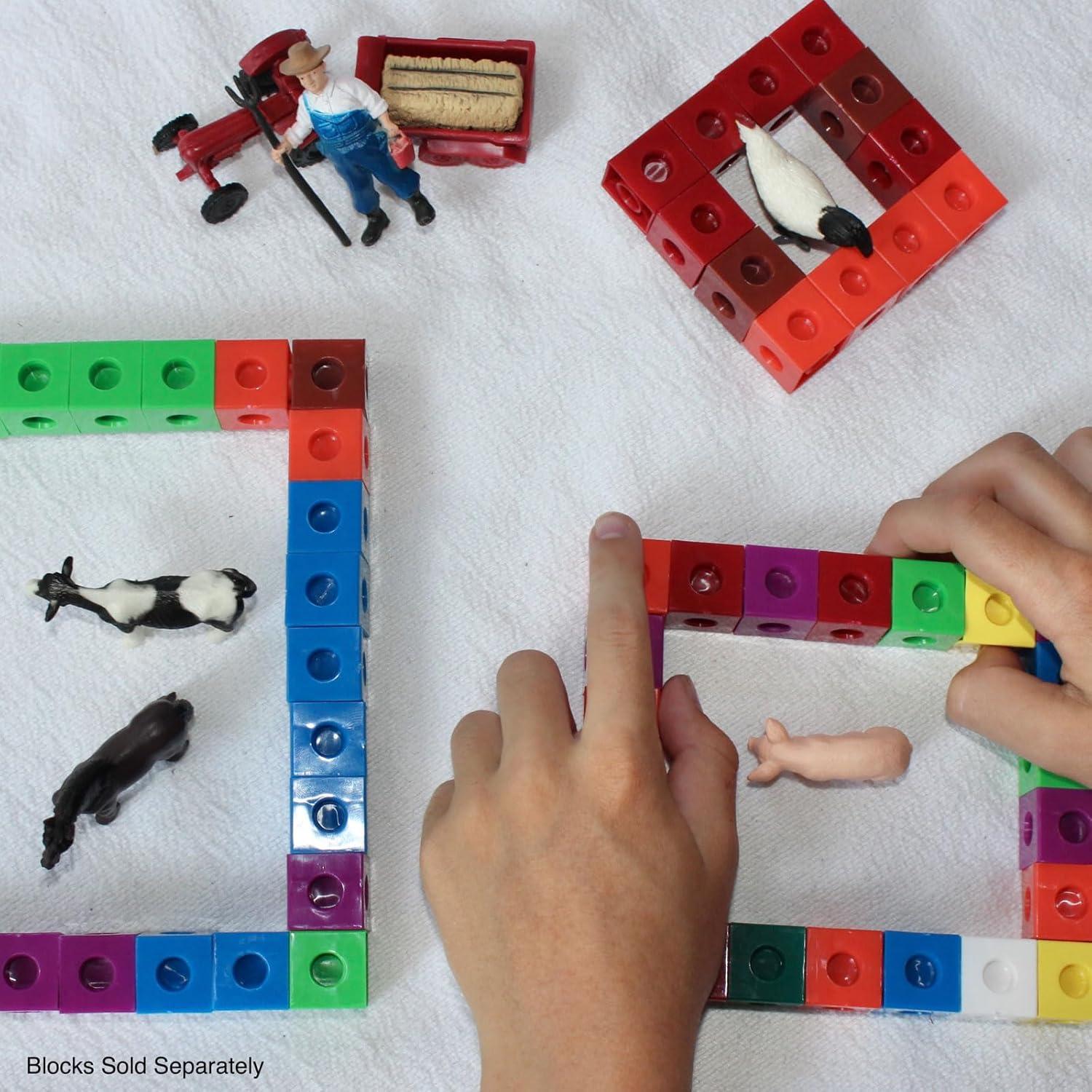 Figuras de Granja Safari Ltd - 12 Piezas Educativas