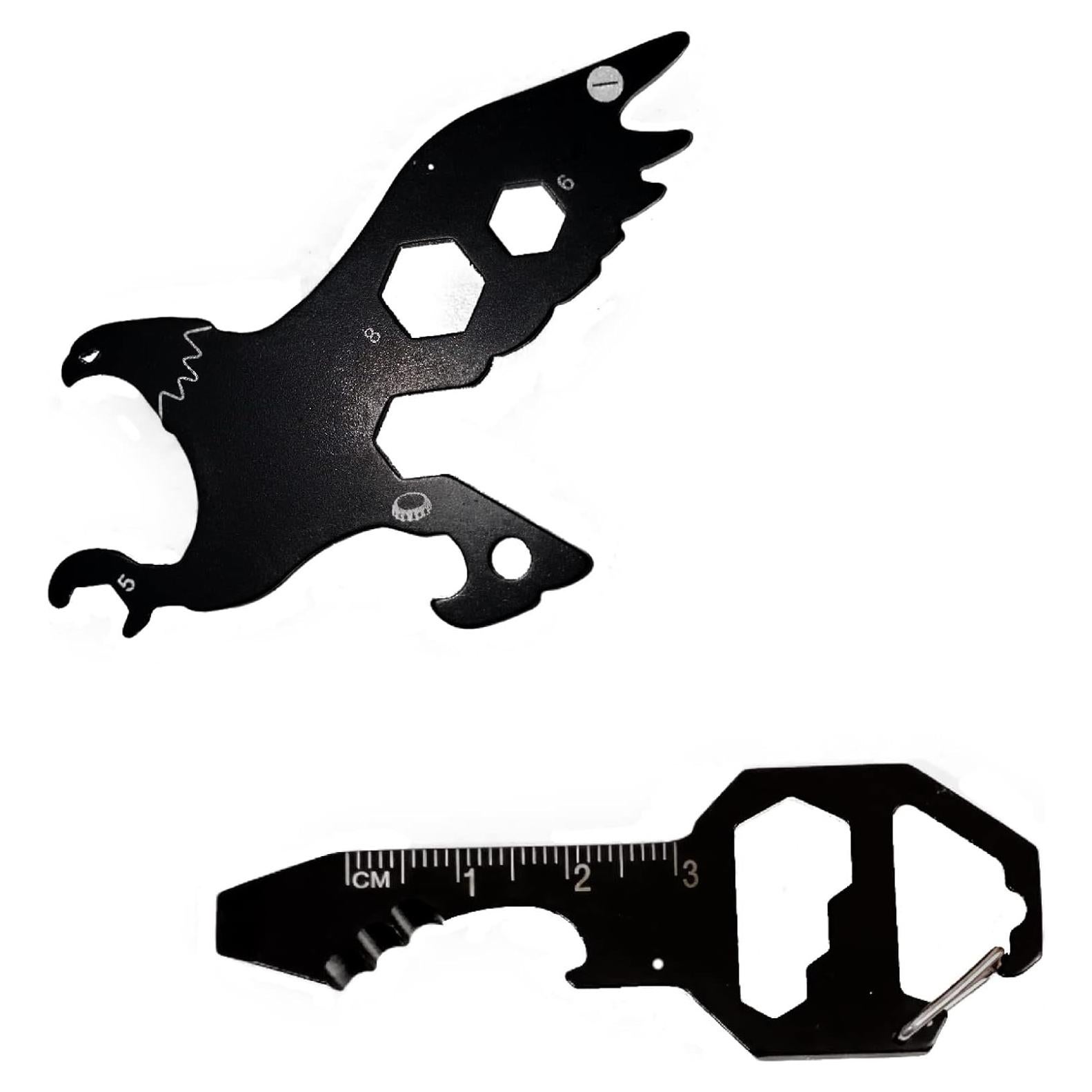 Multiherramienta Llavero PMR EXPORTS Águila y Llave - 2 Piezas