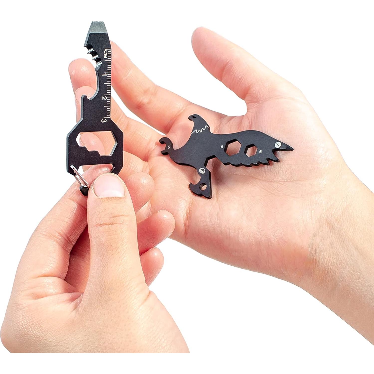 Multiherramienta Llavero PMR EXPORTS Águila y Llave - 2 Piezas