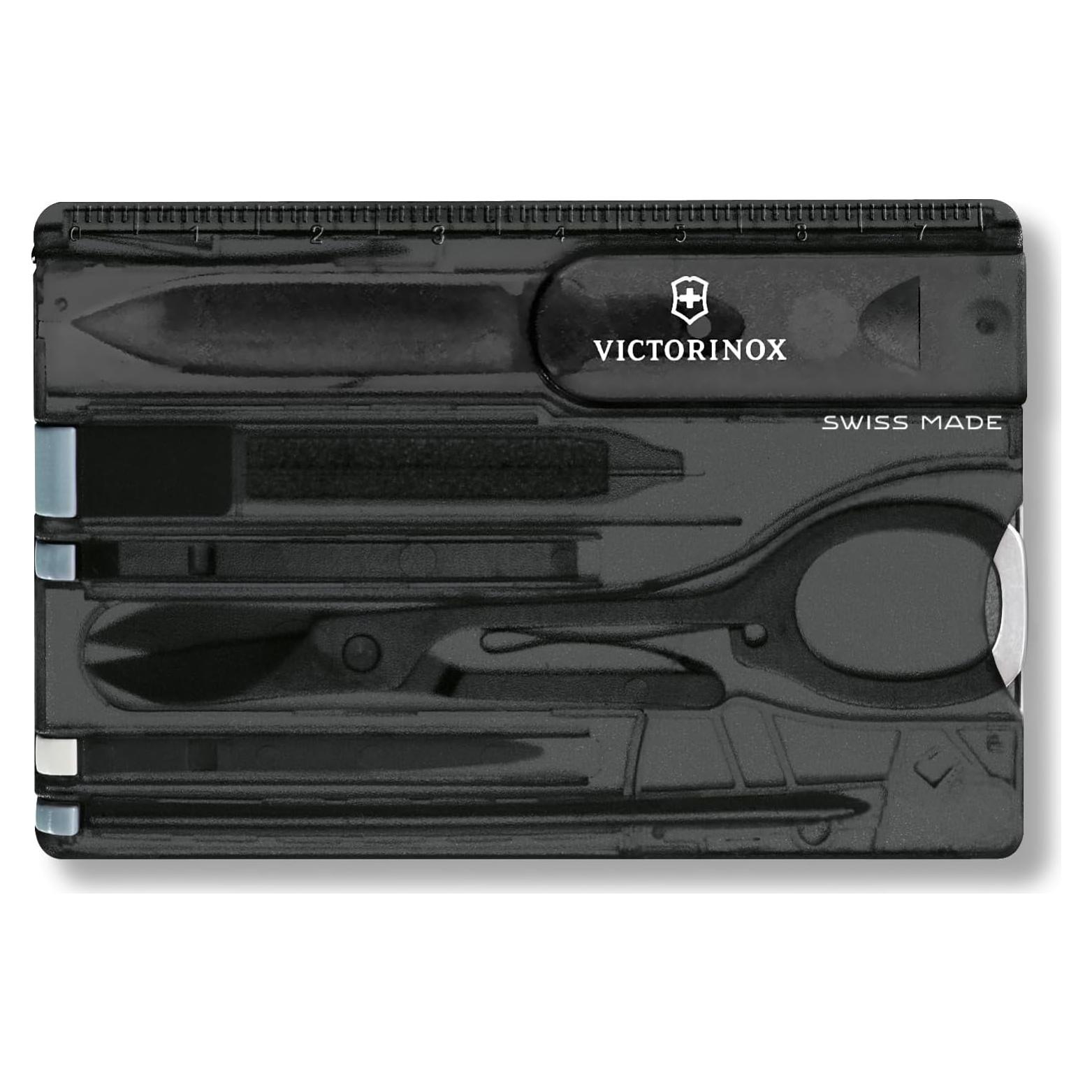Victorinox Swiss Card Classic Negra Multi-Herramienta 10 Funciones