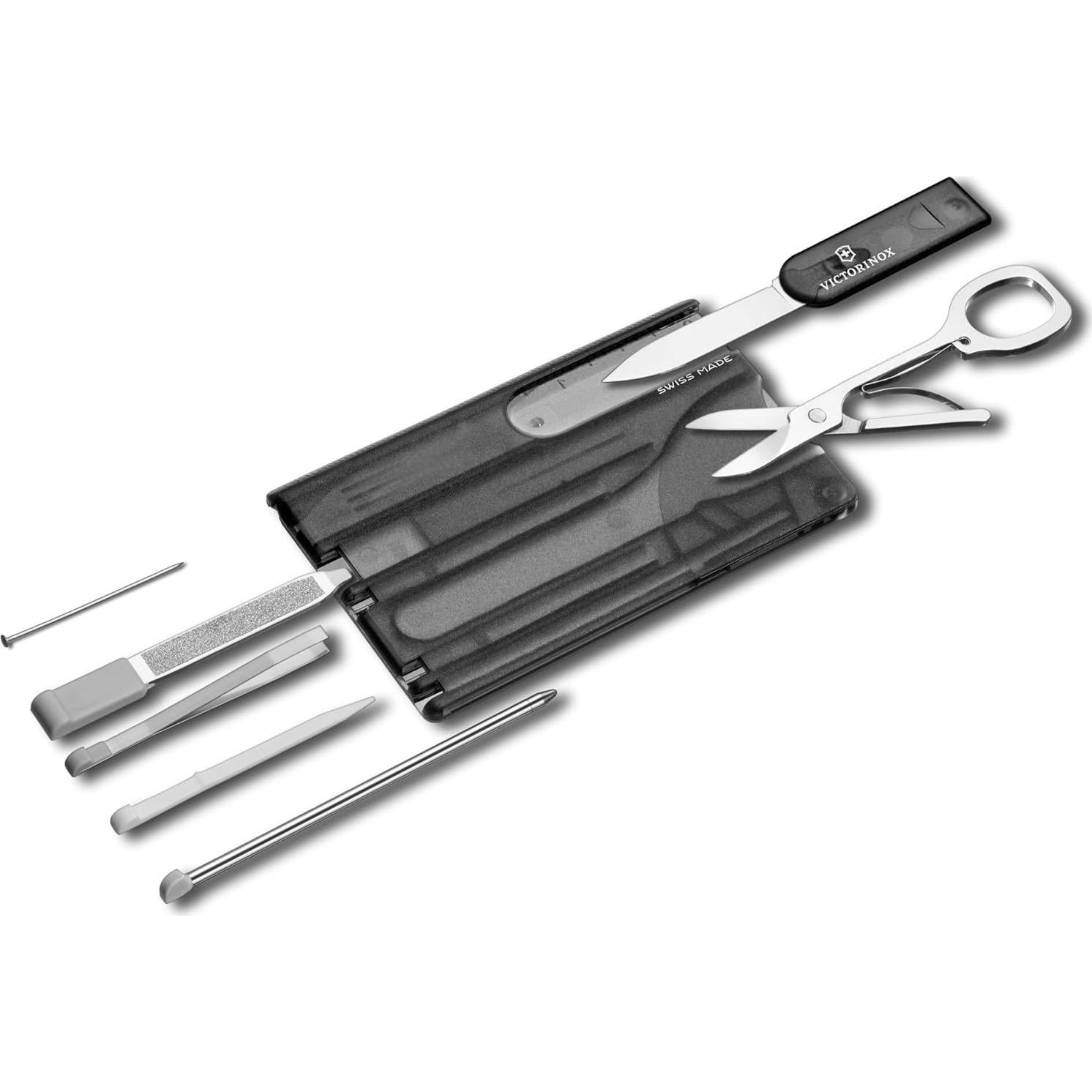 Victorinox Swiss Card Classic Negra Multi-Herramienta 10 Funciones
