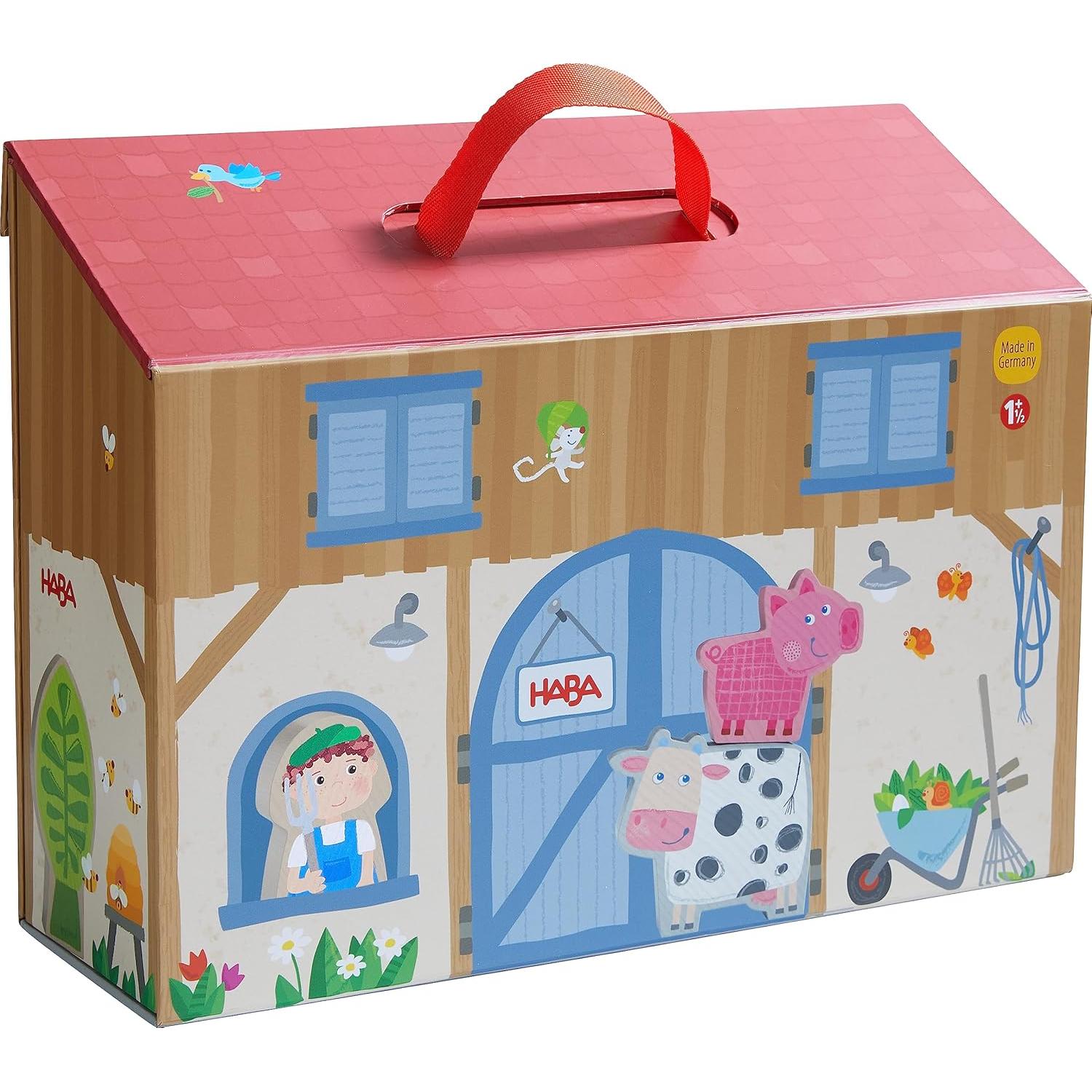 HABA Set de Juego en la Granja 23 Piezas para Niños