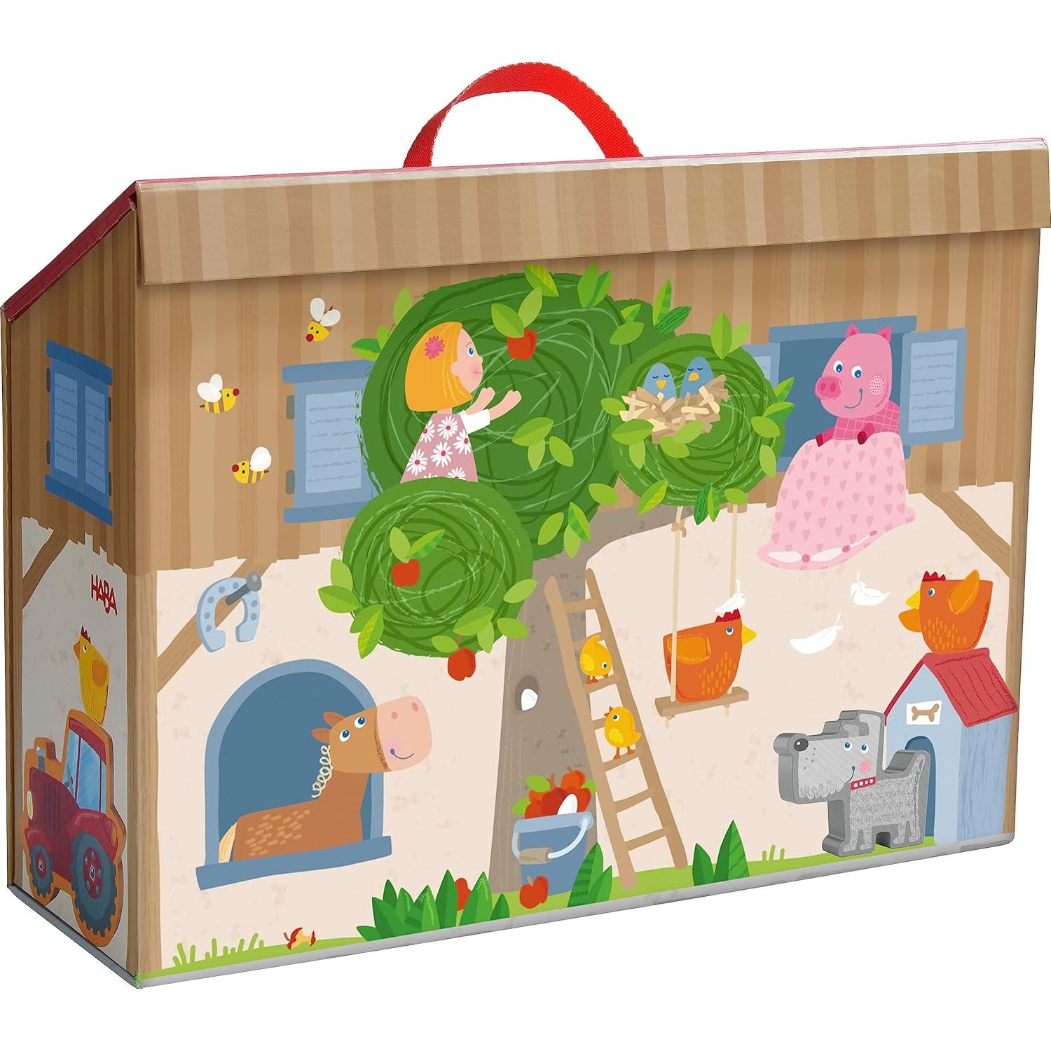 HABA Set de Juego en la Granja 23 Piezas para Niños