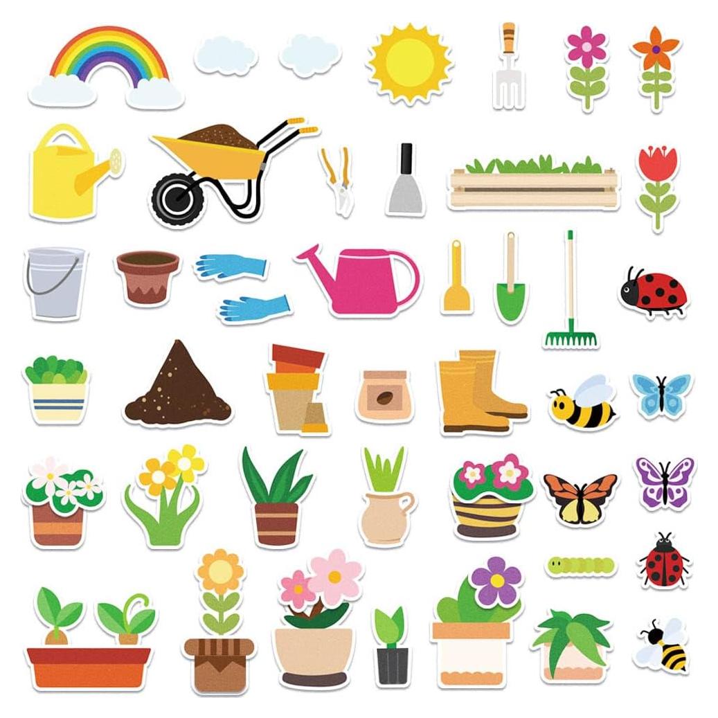 Conjunto de Tablero de Fieltro BEUNITONE 54 Piezas Granja