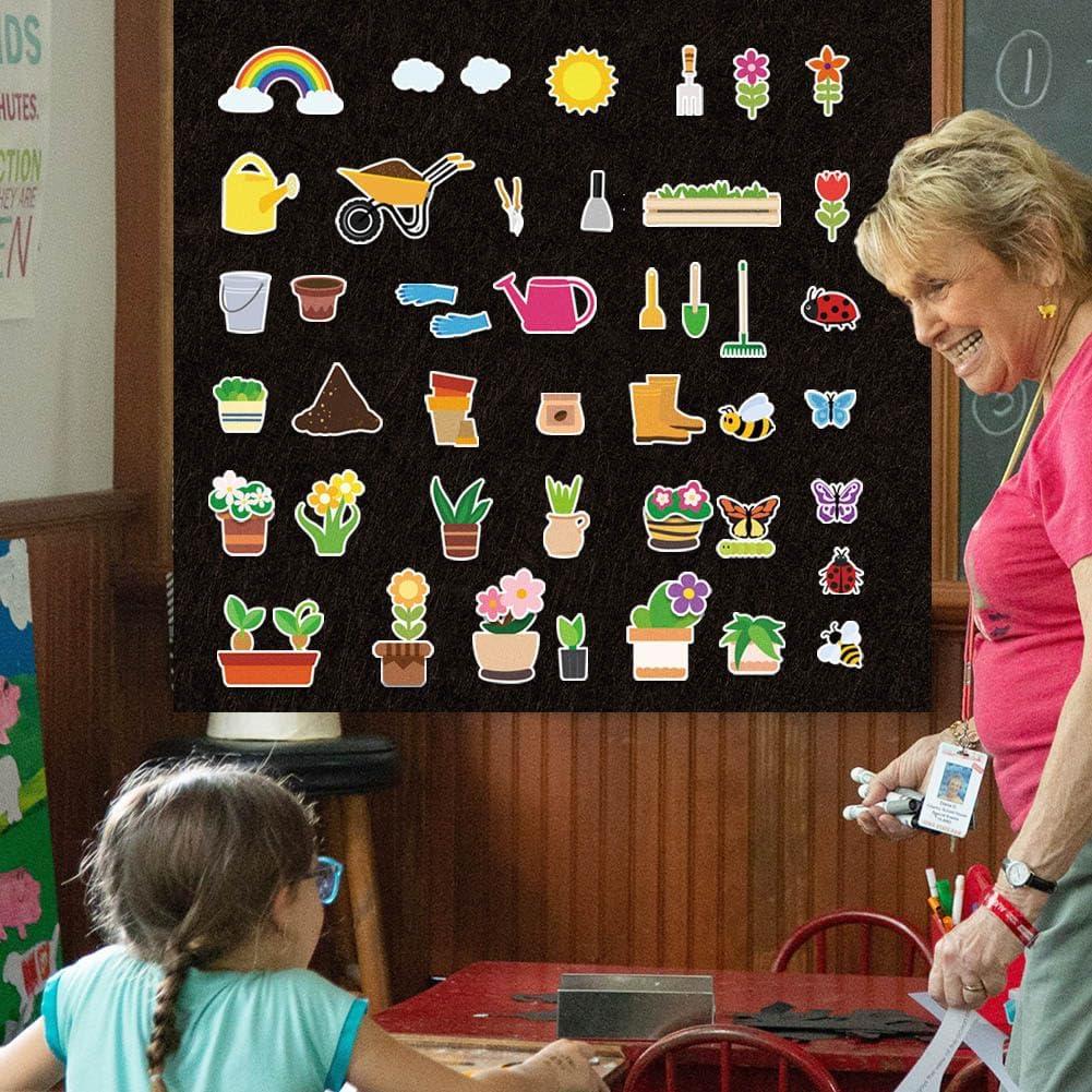 Conjunto de Tablero de Fieltro BEUNITONE 54 Piezas Granja