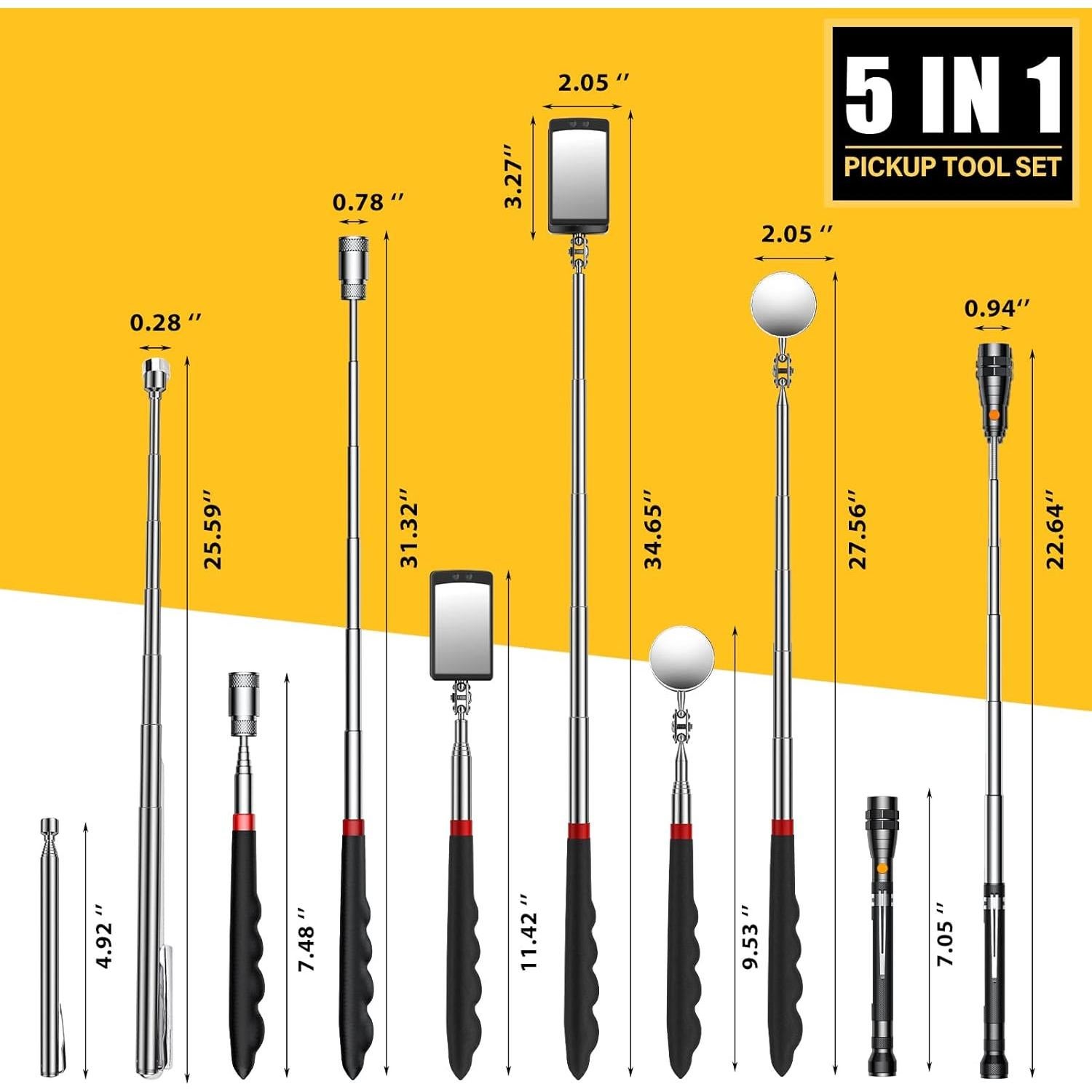 Juego de Herramientas Magnéticas Dream Master 5 Piezas
