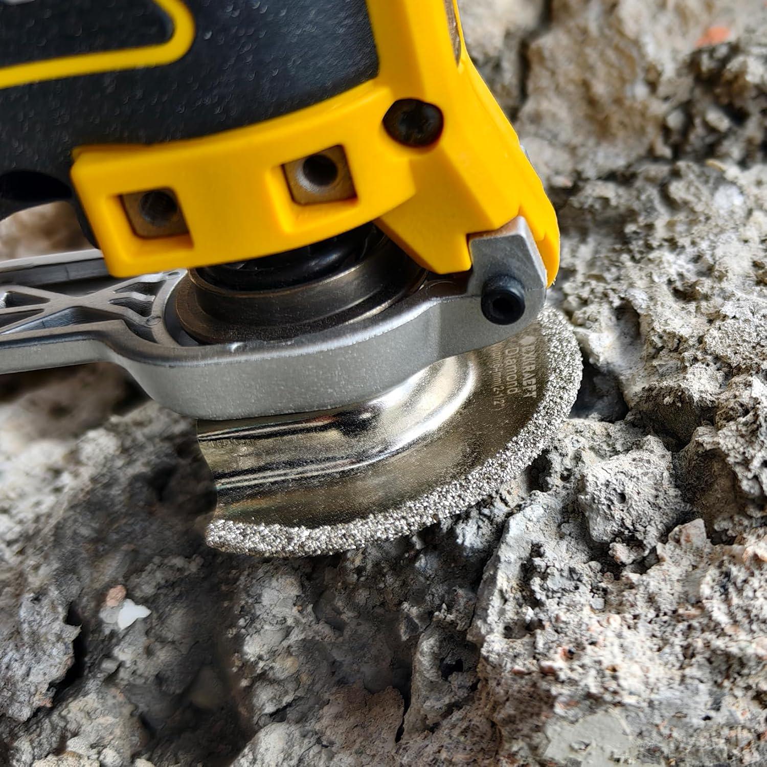 5 Cuchillas de Eliminación de Lechada Diamante EXKRAEFT 150mm