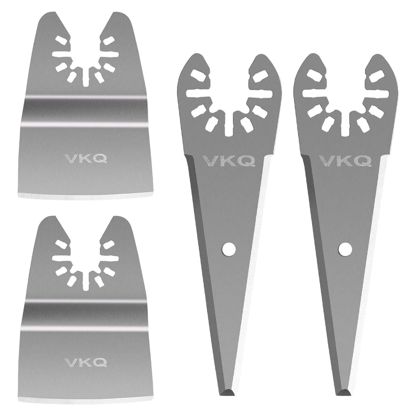 Juego de 4 Cuchillas de Raspado vkq para Herramienta Oscilante