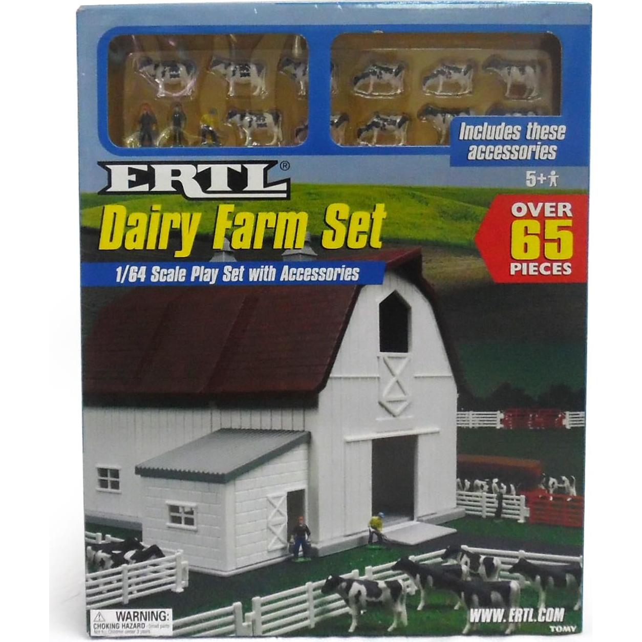 ERTL 1/64 Dairy Barn Playset ZFN12279