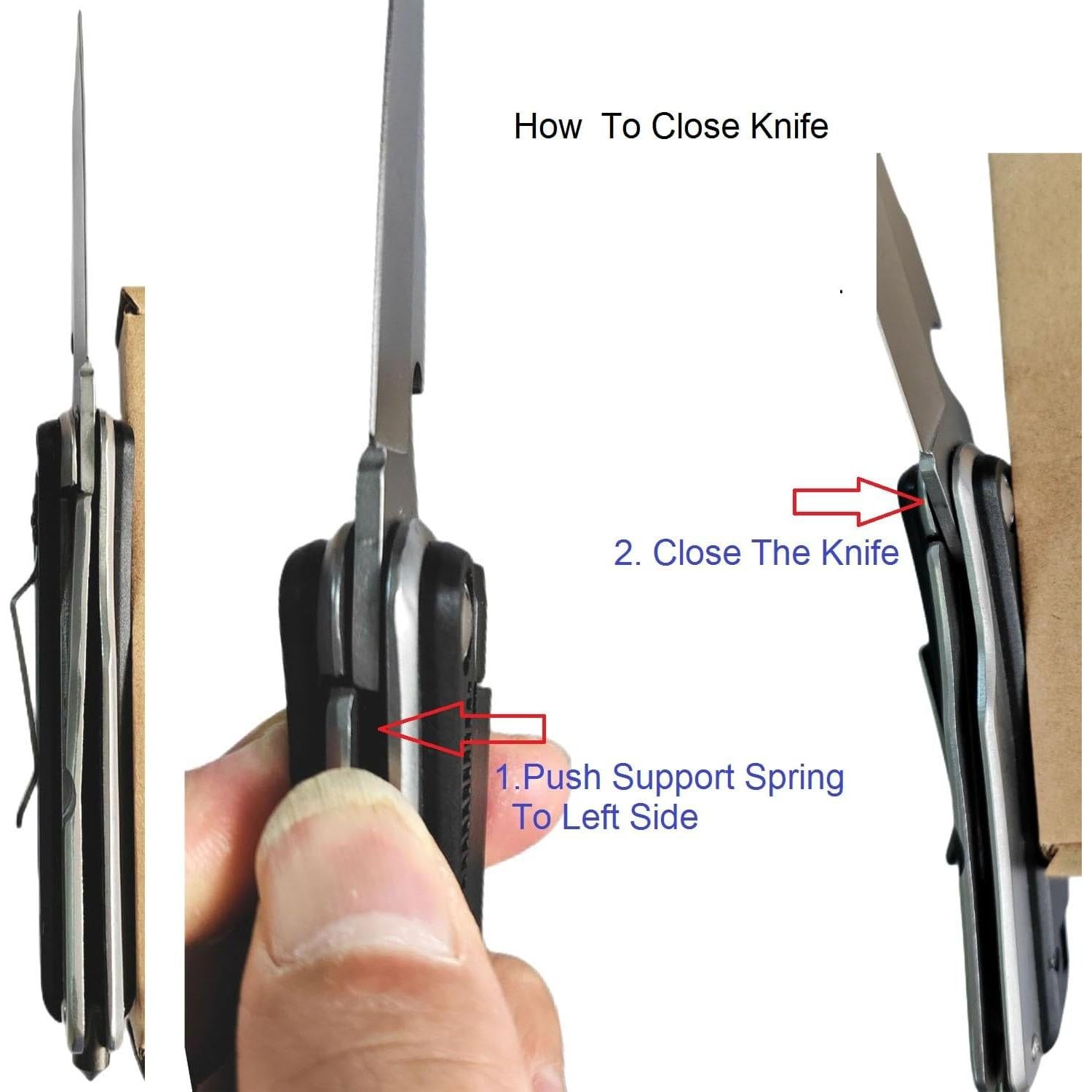 Linterna Mini 6 en 1 WELESHEI con Cuchillo y Abrebotellas