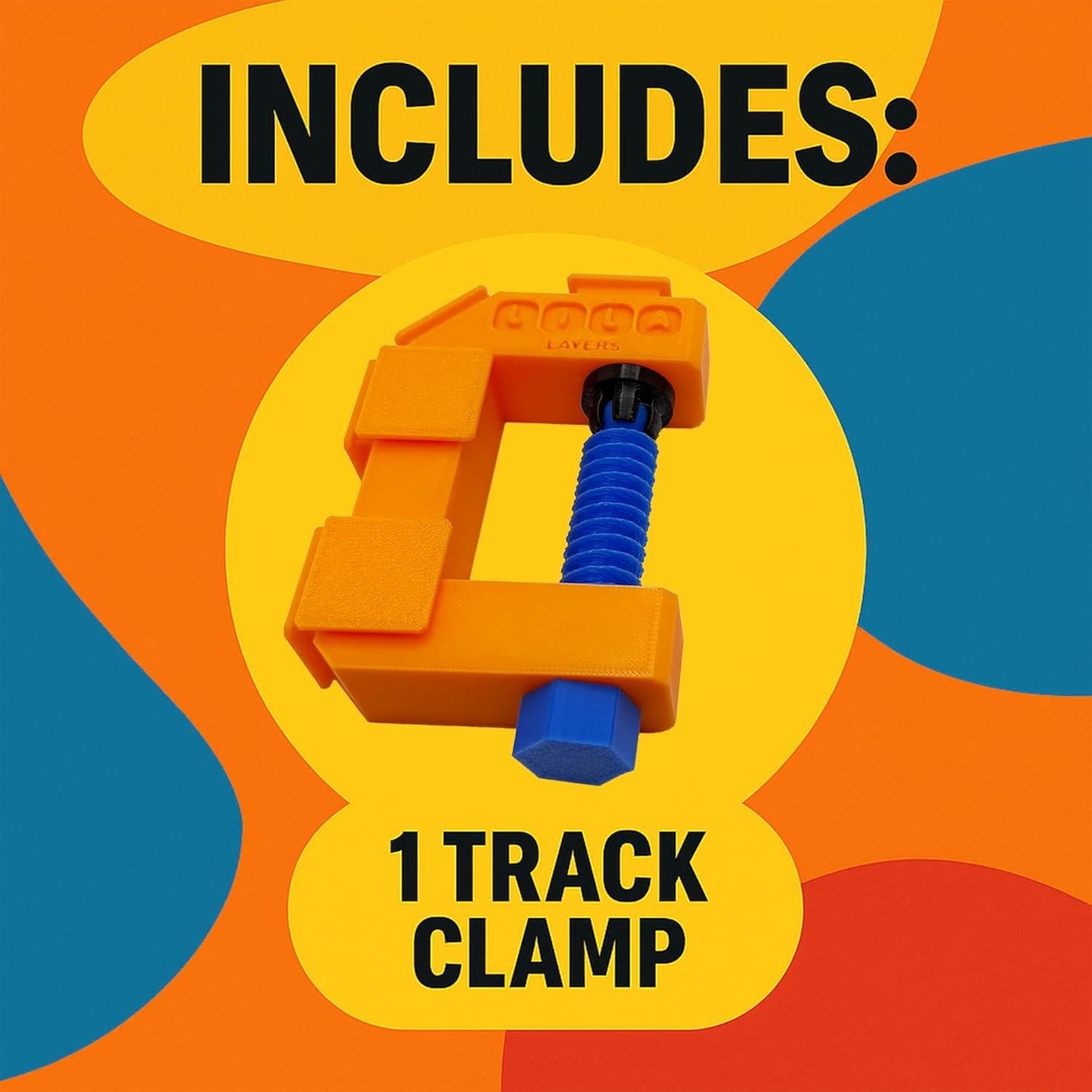 Abrazadera de Pista Hot Wheels - Alta Resistencia - 1 Unidad