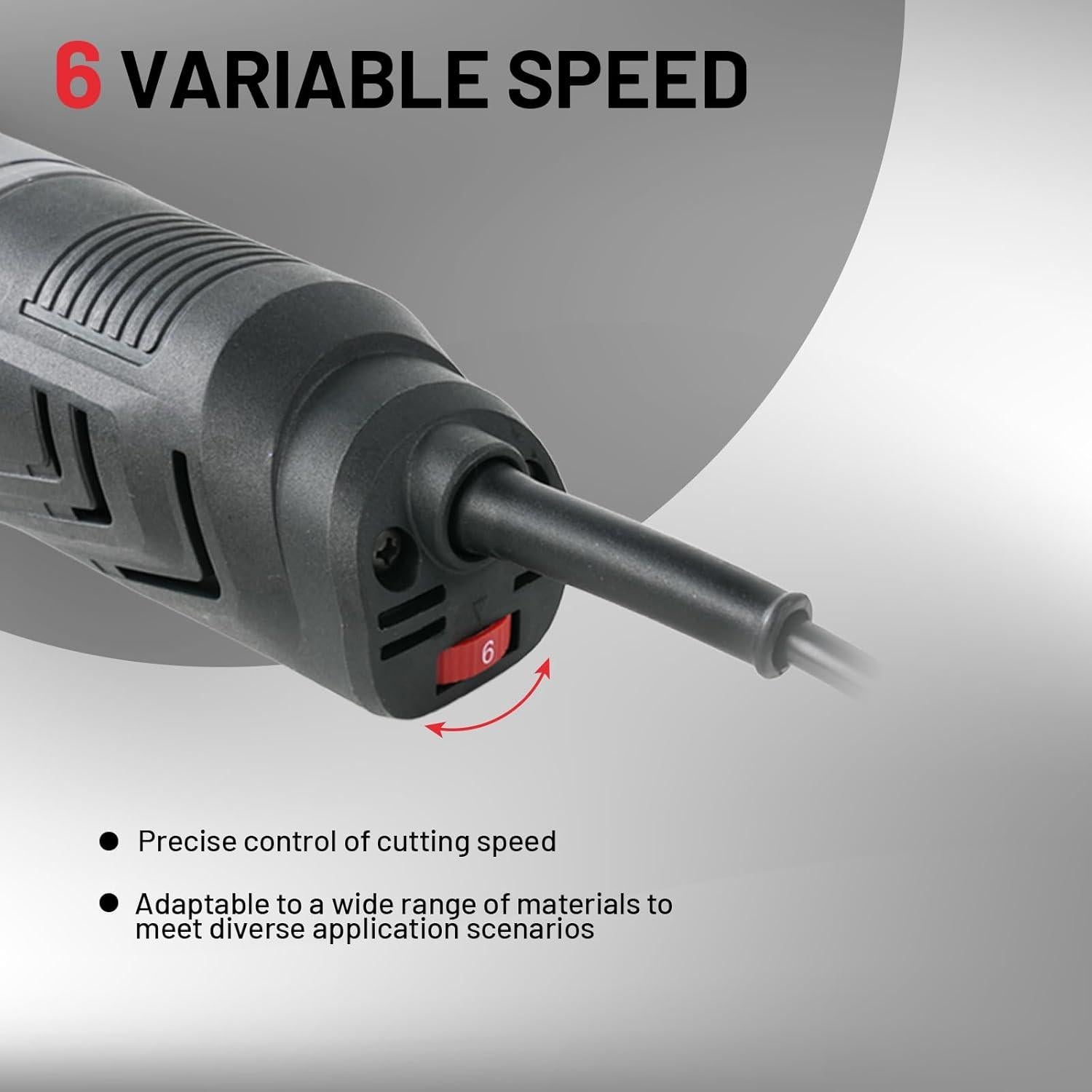 Herramienta Oscilante ZKH 3.2A 26 Accesorios 400W 2.06kg